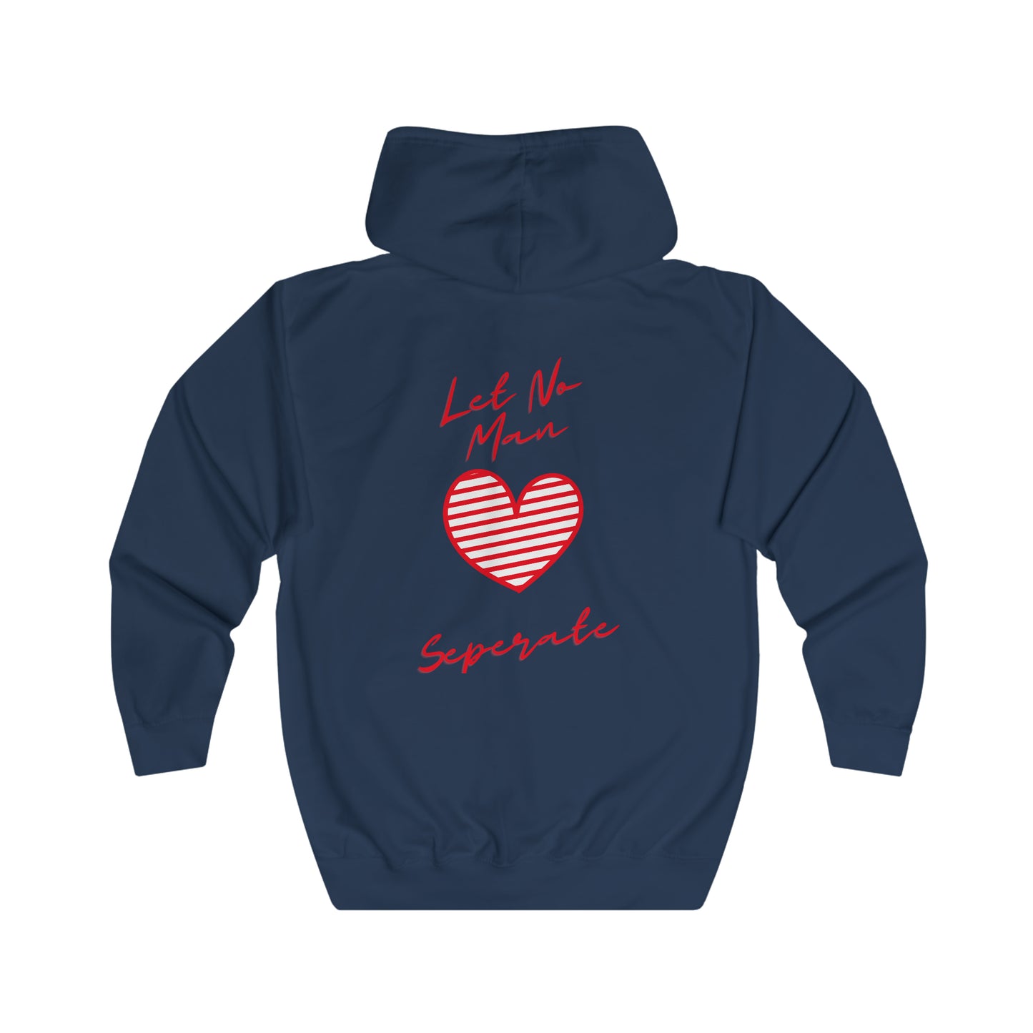 Unbreakable Love: Celebrate Your Commitment with Our Unisex Full Zip Hoodie for Lifetime Partners