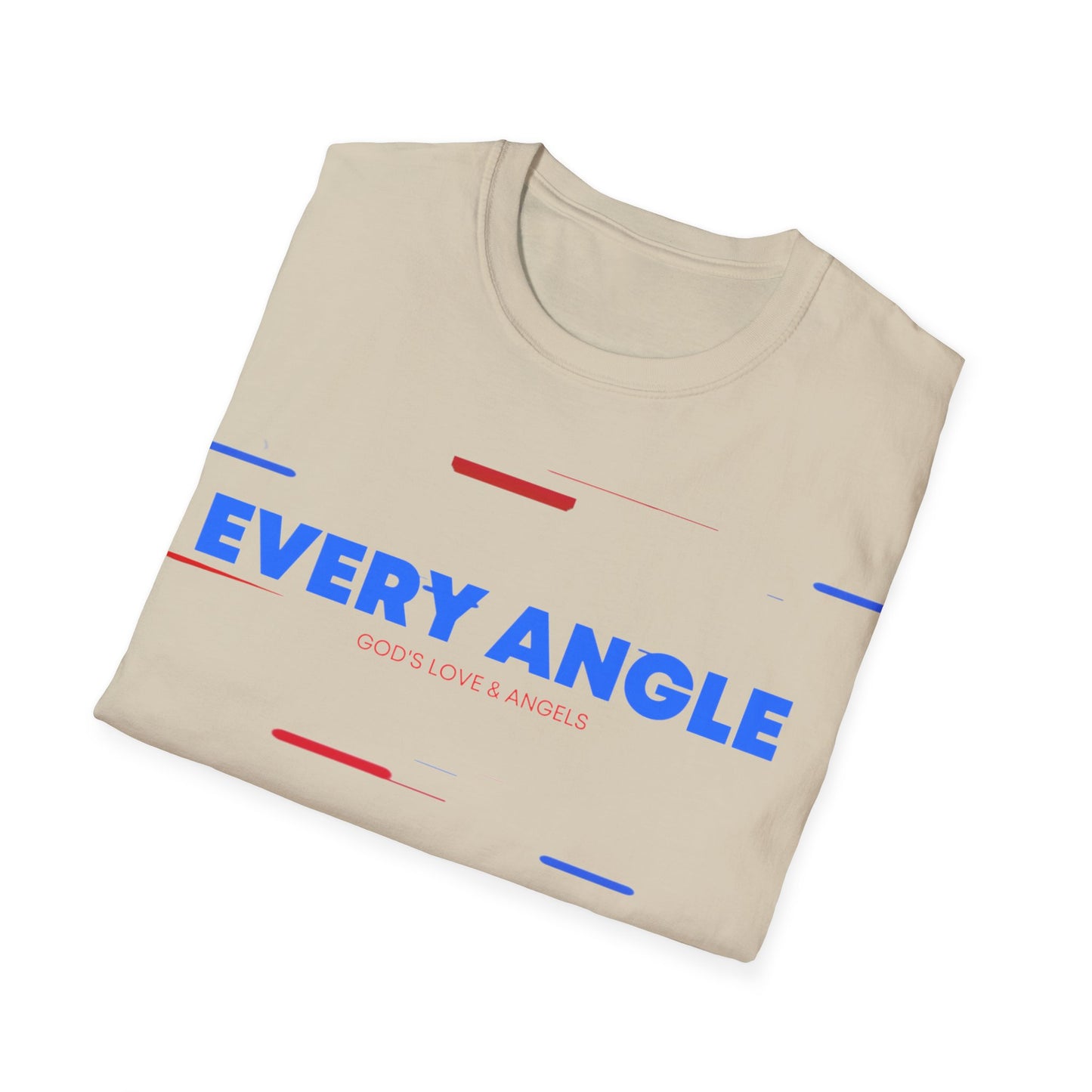 Every Angle God's Love and Angels Unisex Softstyle T-Shirt