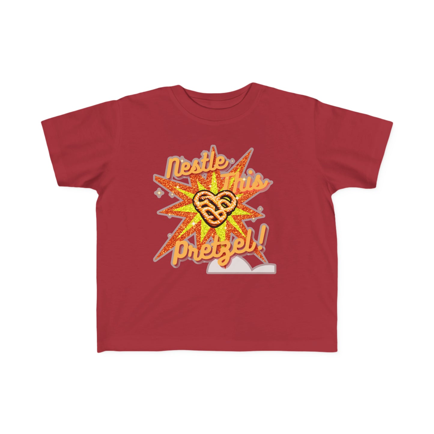 Toddler Salty Cravings Pretzel Tee Comfort Favorite Knot those Tiny Arms