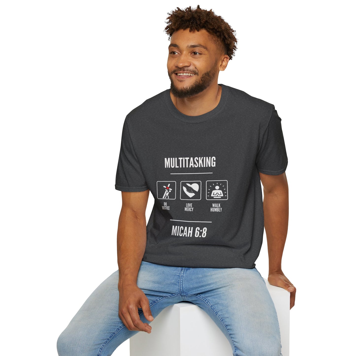 Multitasking Unisex Softstyle T-Shirt