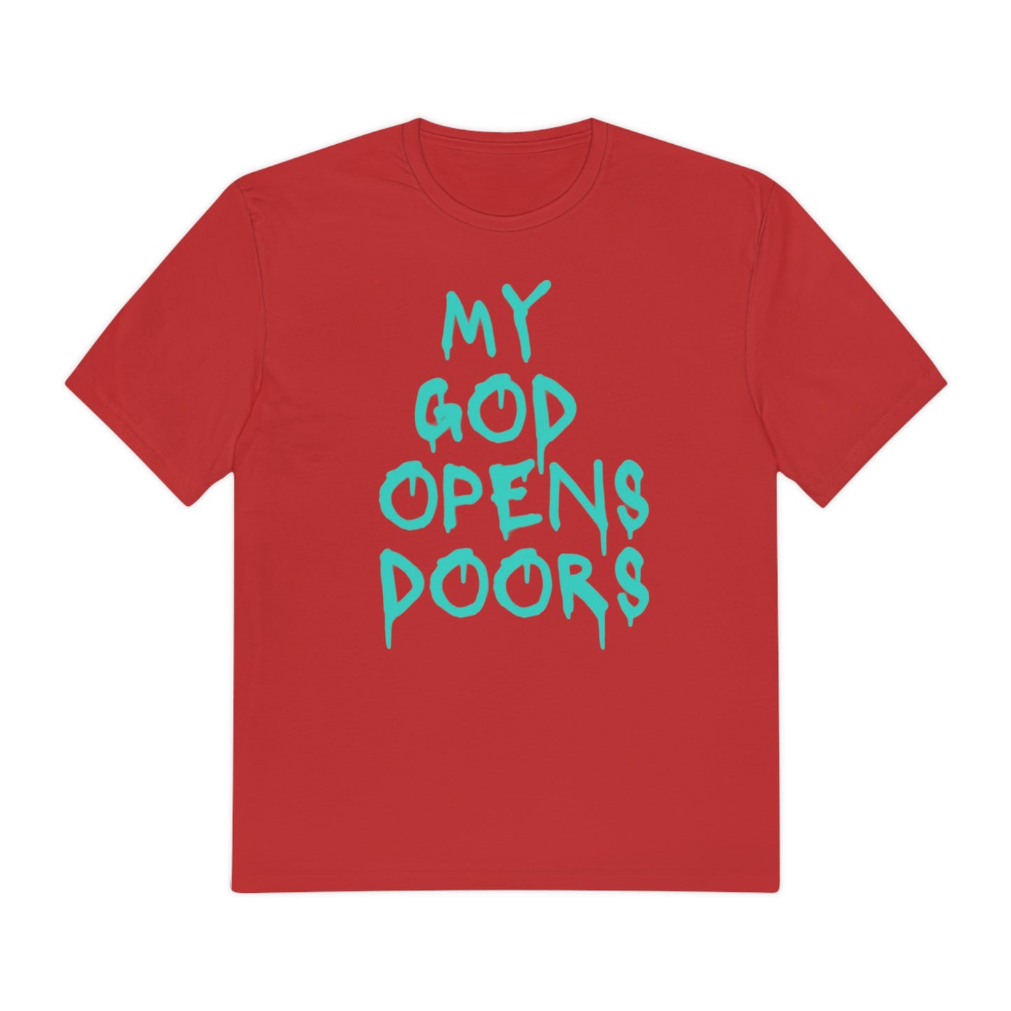 God Opens Doors Perfect Weight® Tee