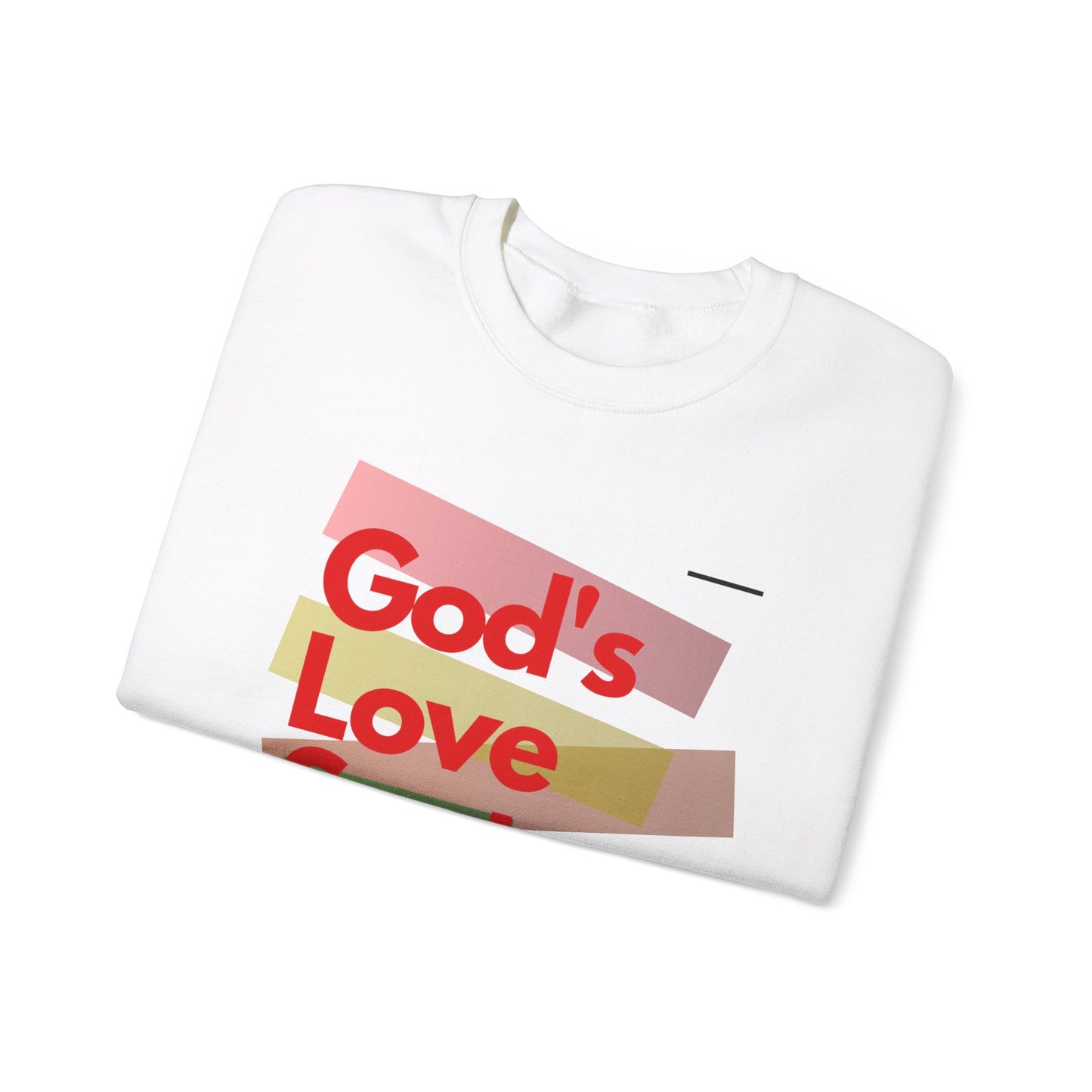 God's Love Sent Me Unisex Heavy Blend™ Crewneck Sweatshirt