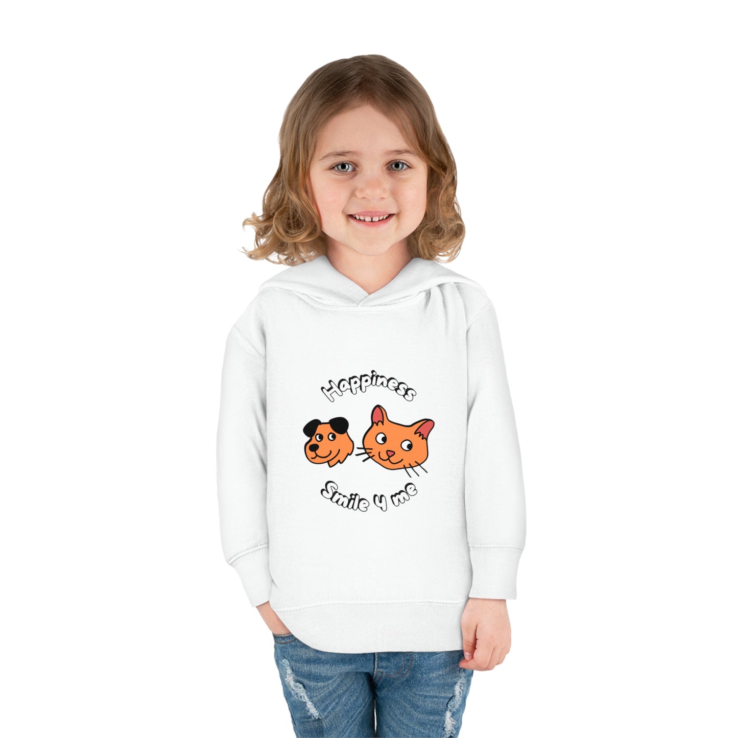 Smile 4 Me Toddler Pullover Fleece Hoodie