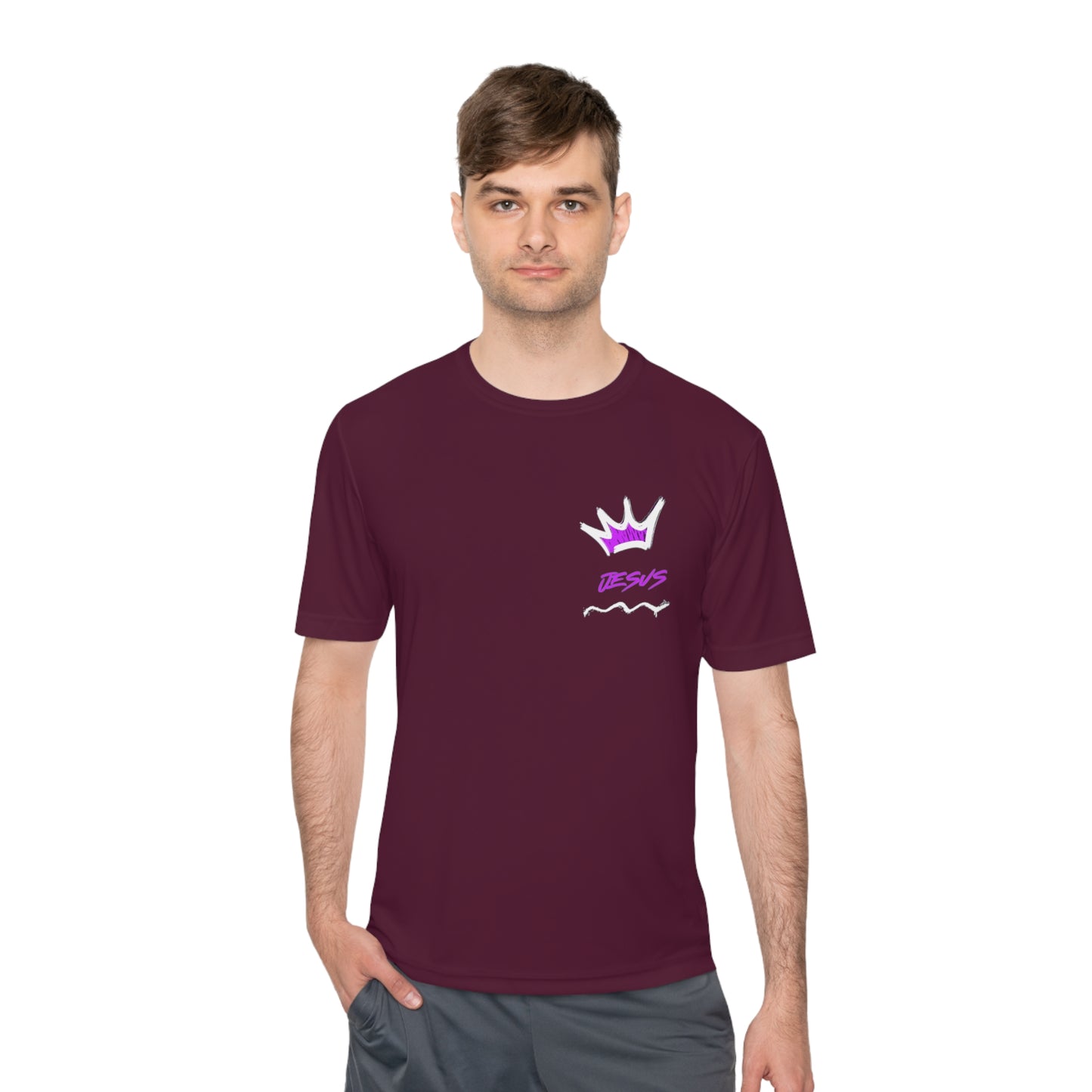 King Jesus Unisex Moisture Wicking Tee