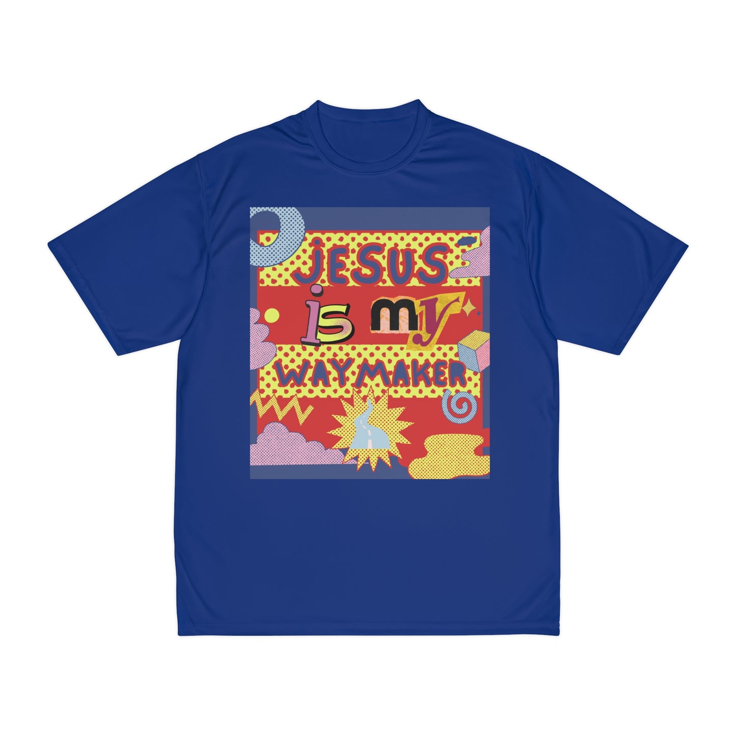 Jesus is my Waymaker Men's Performance T-Shirt