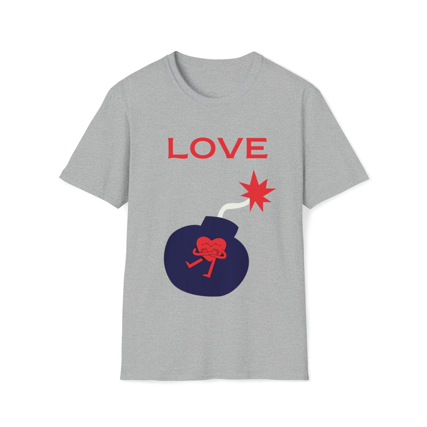 Love Bomb Unisex Softstyle T-Shirt