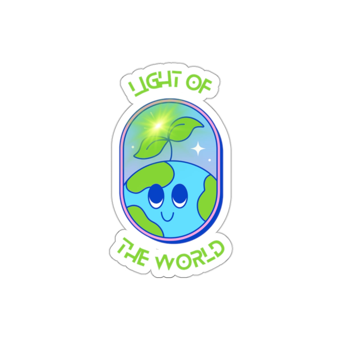 Light of The World Kiss-Cut Stickers