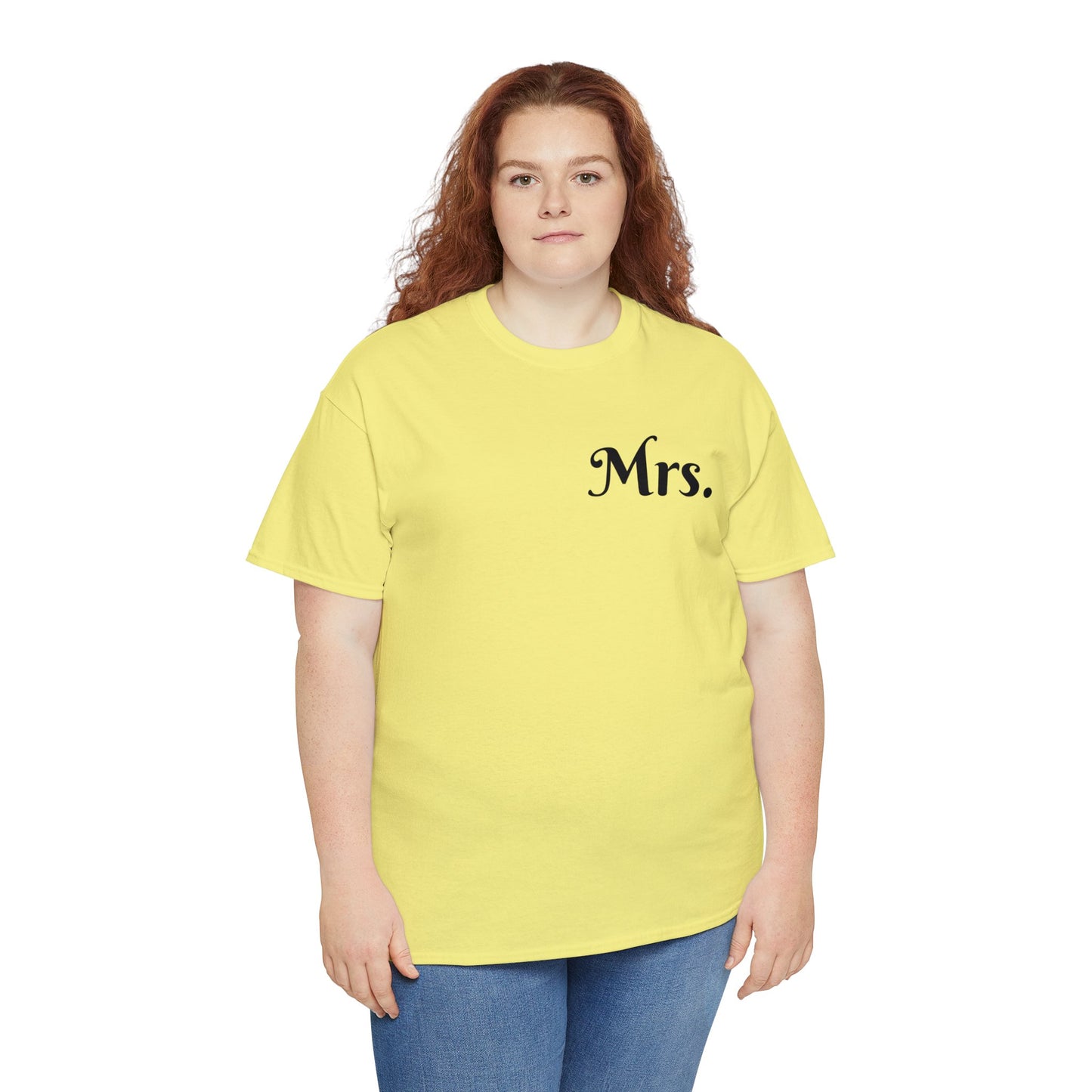 Mrs. Unisex Heavy Cotton Tee