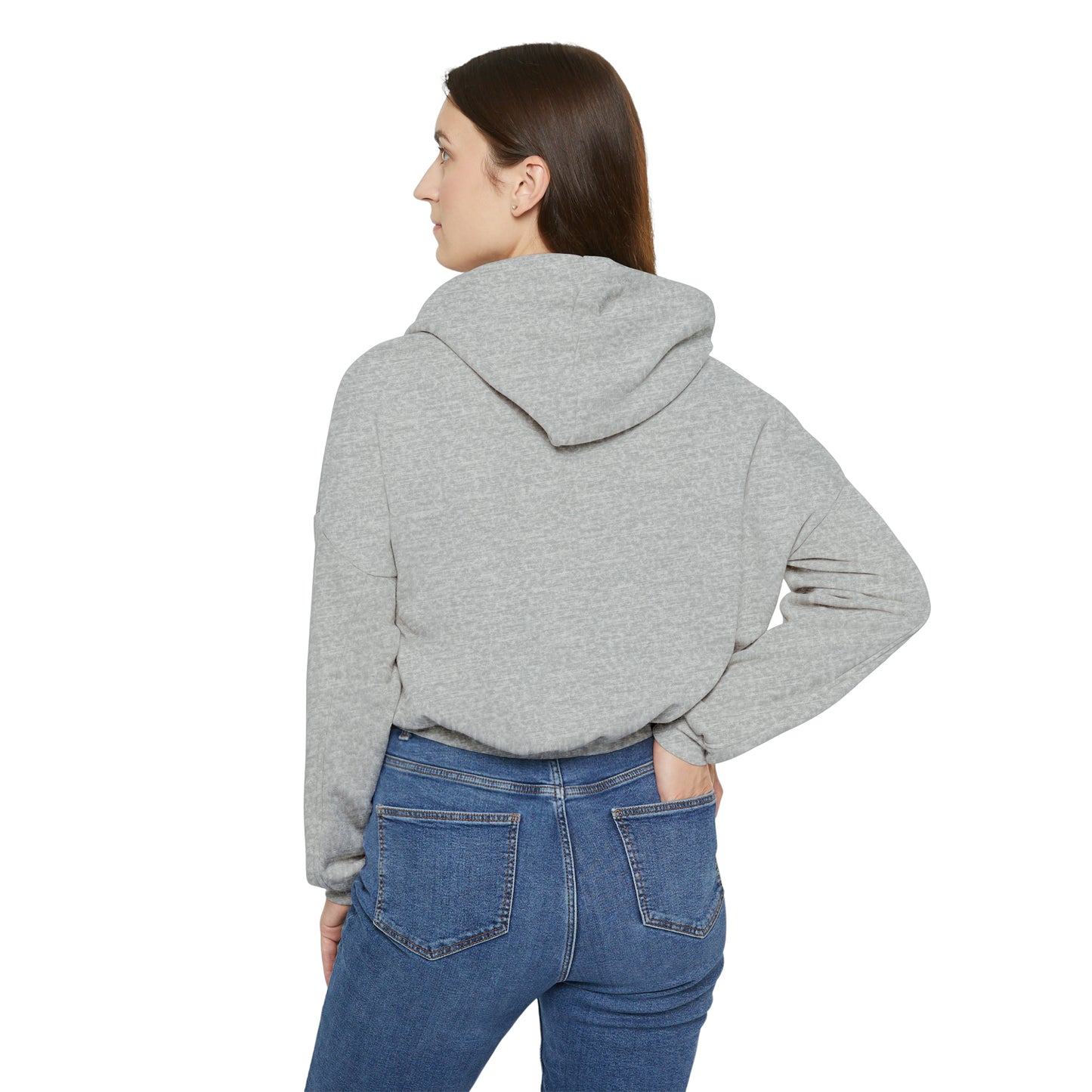 Faith Trusting God Women's Cinched Bottom Hoodie