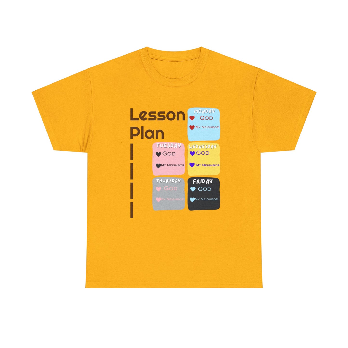 Lesson Plan Unisex Heavy Cotton Tee