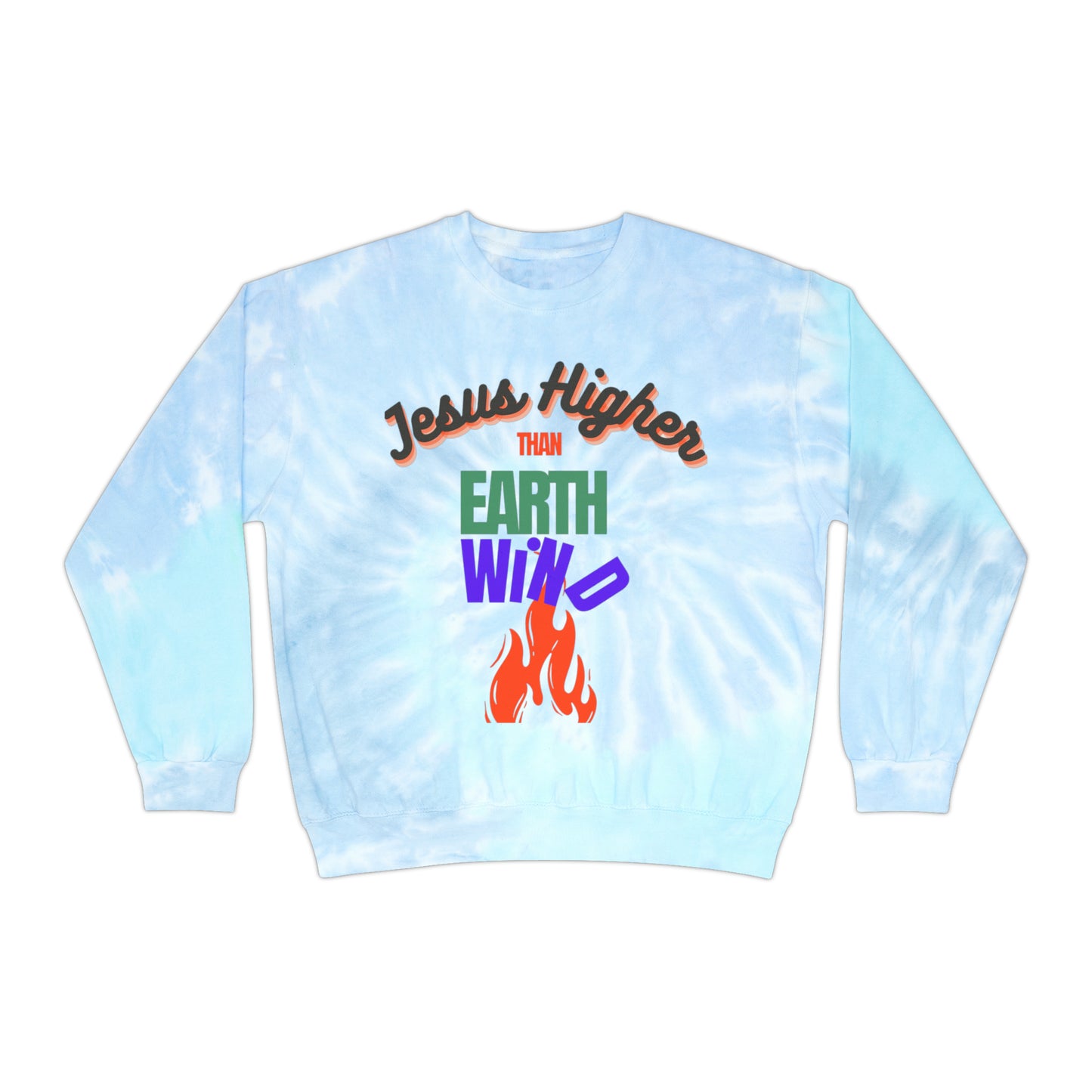 Earth Wind & Fire Unisex Tie-Dye Sweatshirt