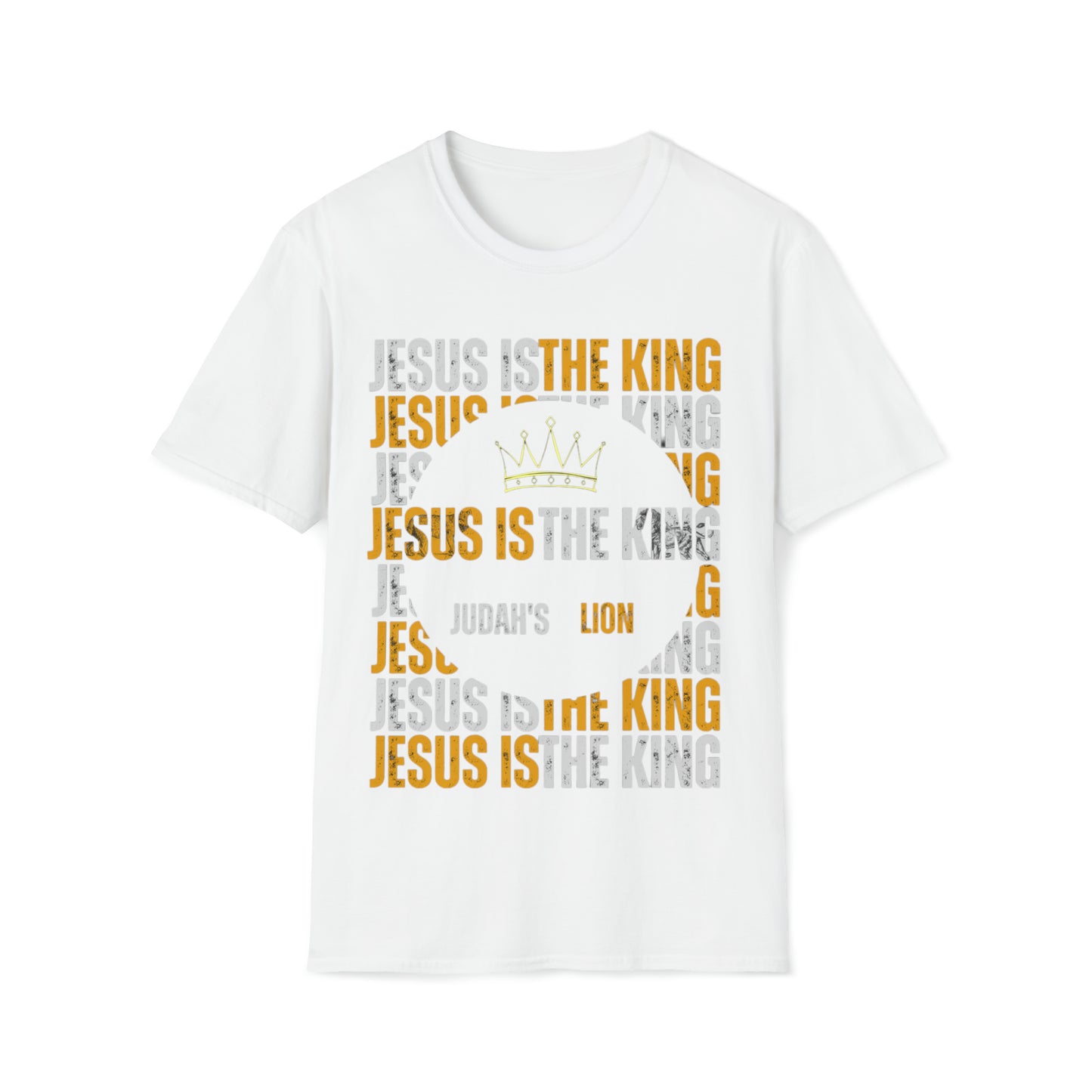 Jesus is The King Unisex Softstyle T-Shirt