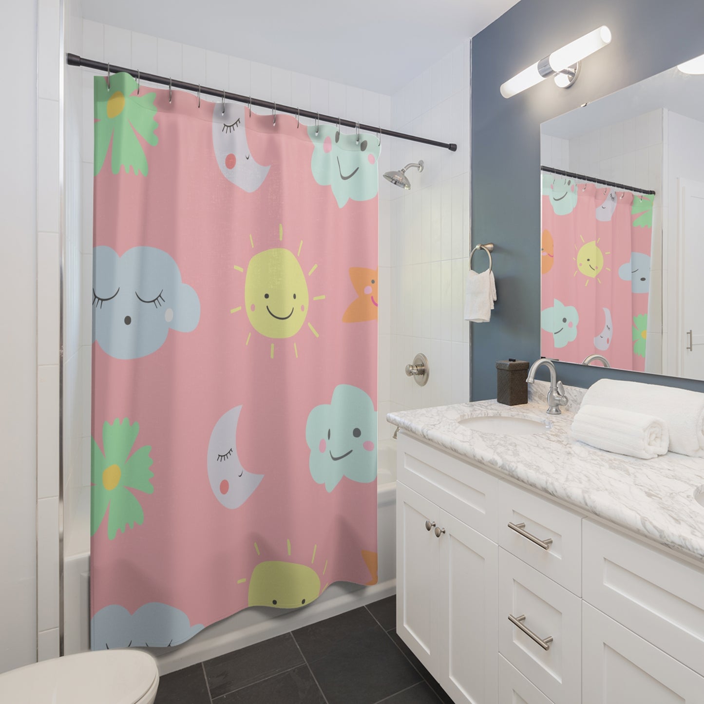 Bath Time Shower Curtains