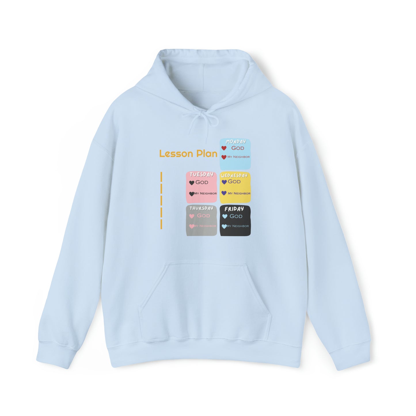 Lesson Plan Unisex Heavy Blend™ Hooded Sweatshirt