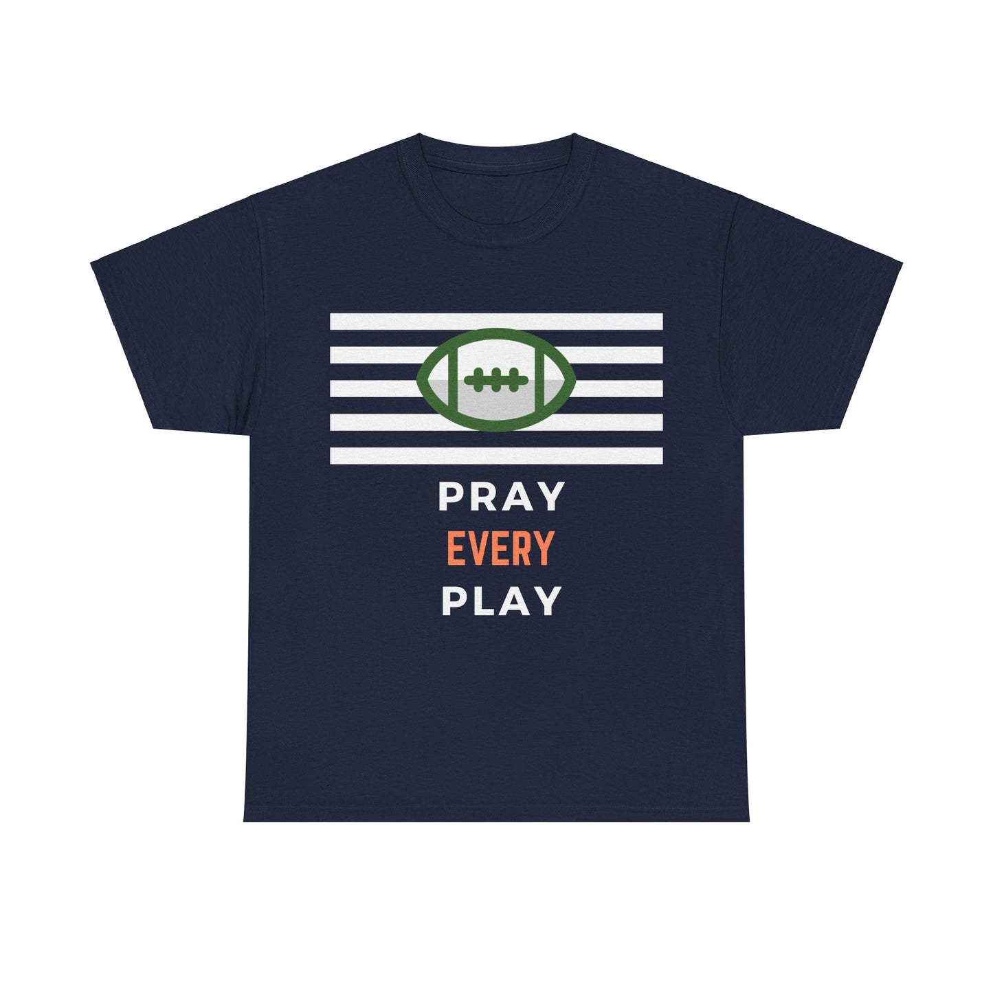 Pray Every Play Unisex Heavy Cotton Tee