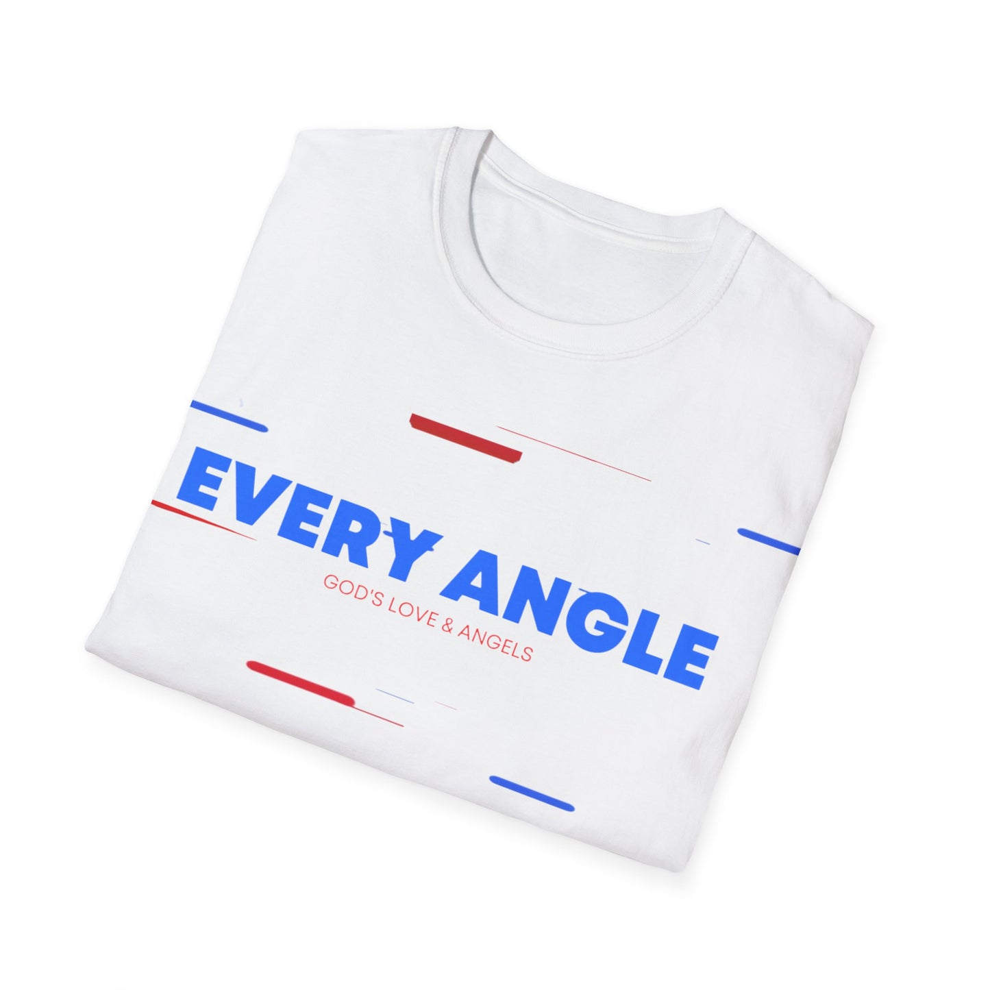 Every Angle God's Love and Angels Unisex Softstyle T-Shirt