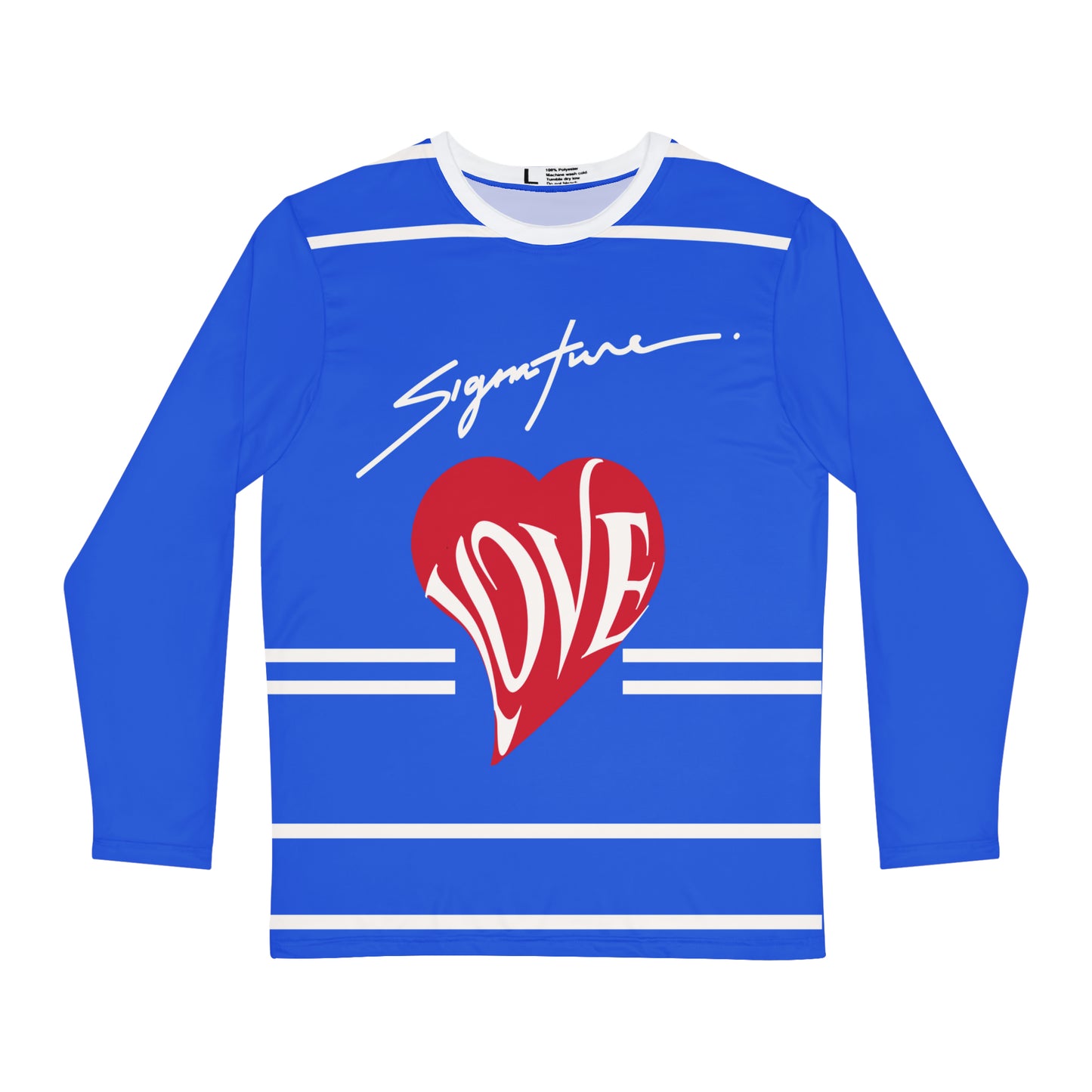 Signature Love Men's Long Sleeve Shirt