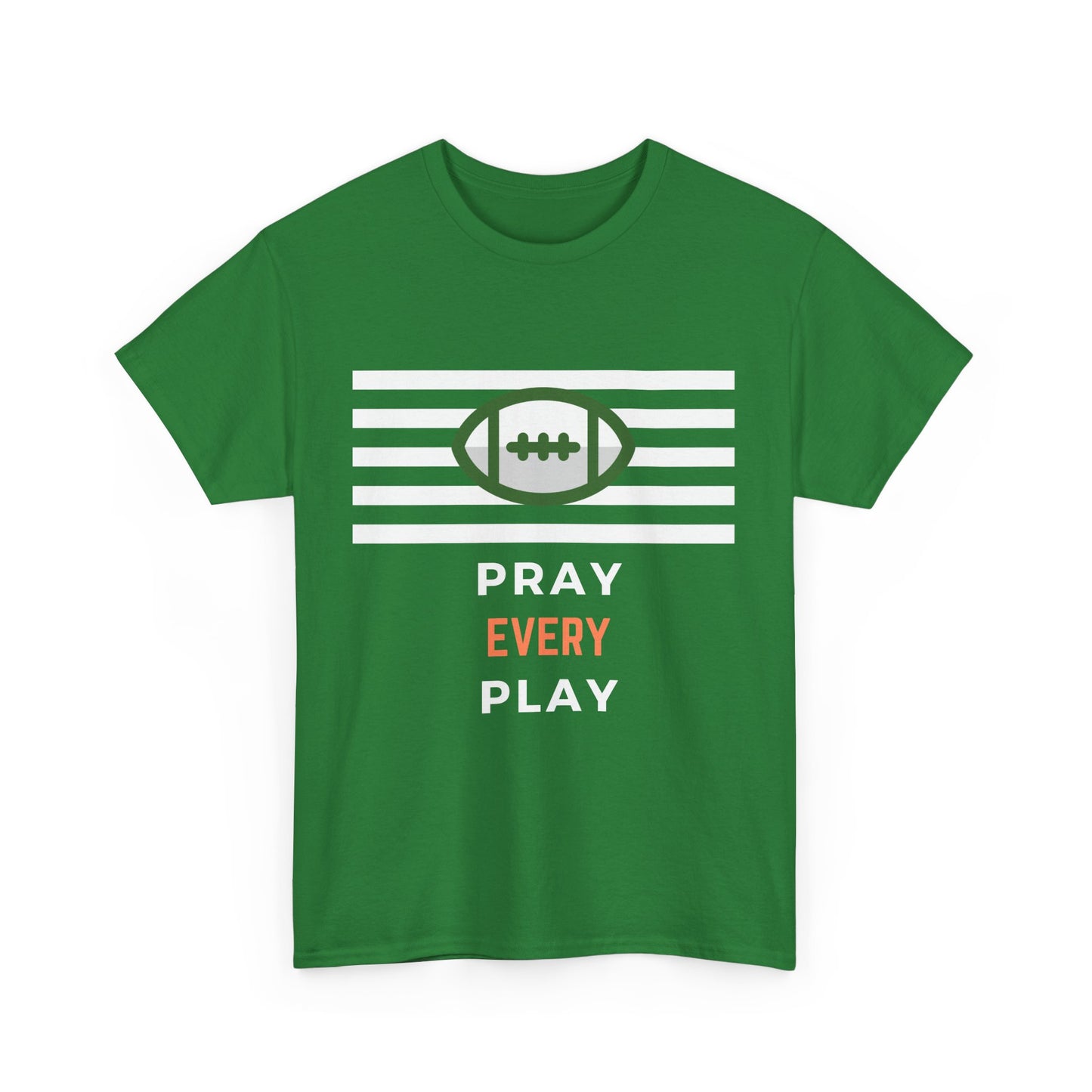 Pray Every Play Unisex Heavy Cotton Tee