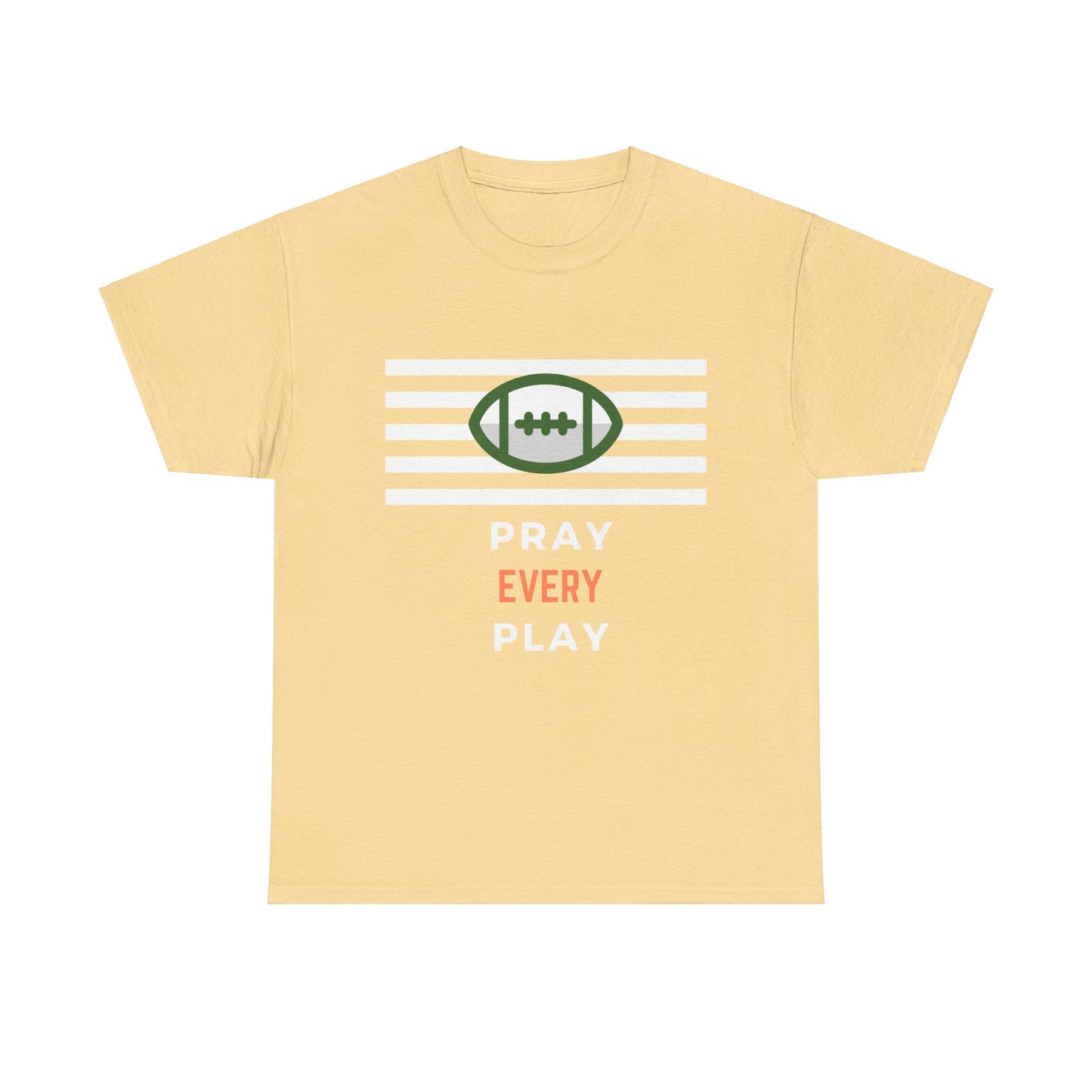 Pray Every Play Unisex Heavy Cotton Tee