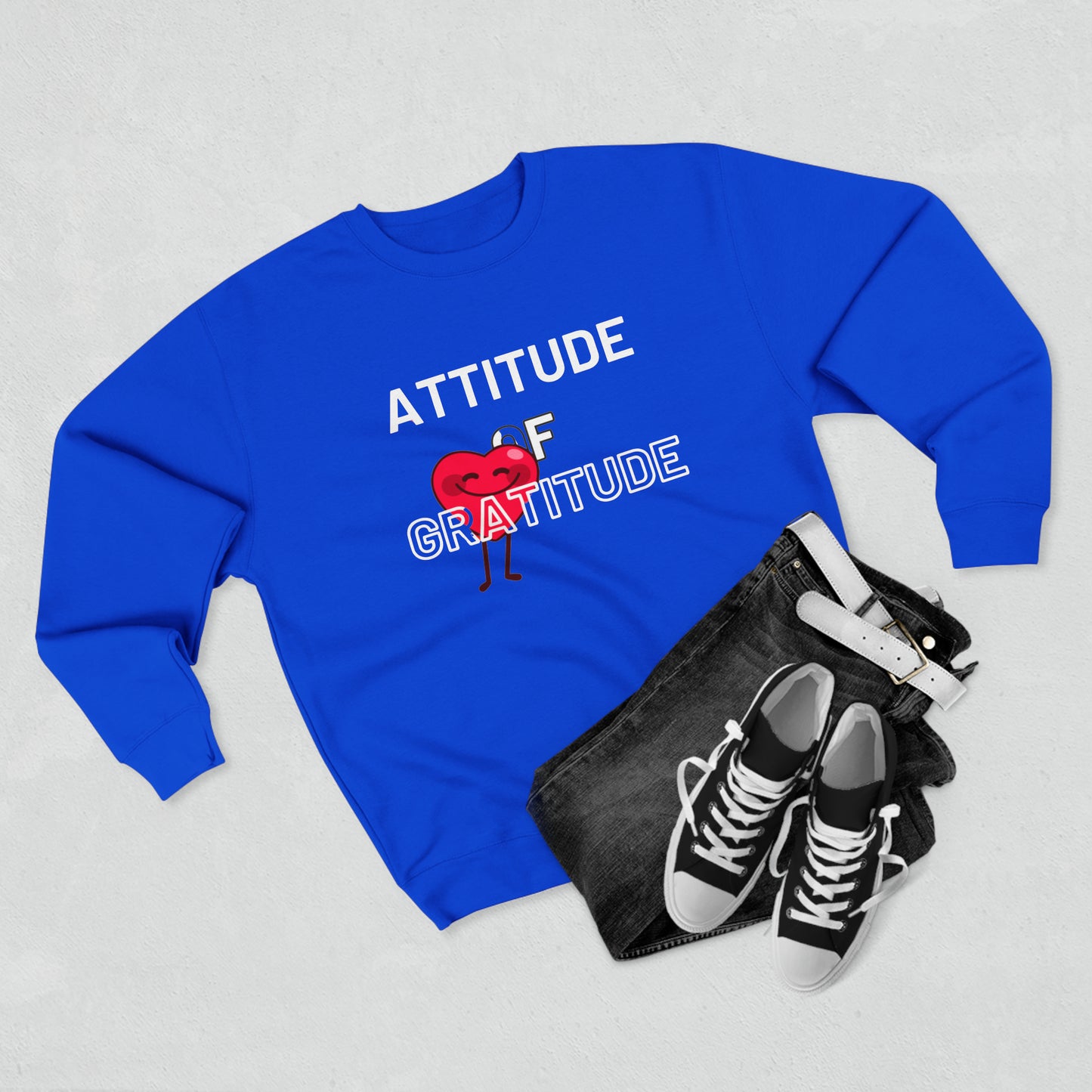 Attitude of Gratitude Unisex Crewneck Sweatshirt