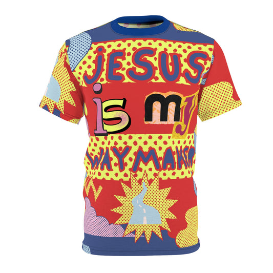 Jesus is my Waymaker Unisex Cut & Sew Tee