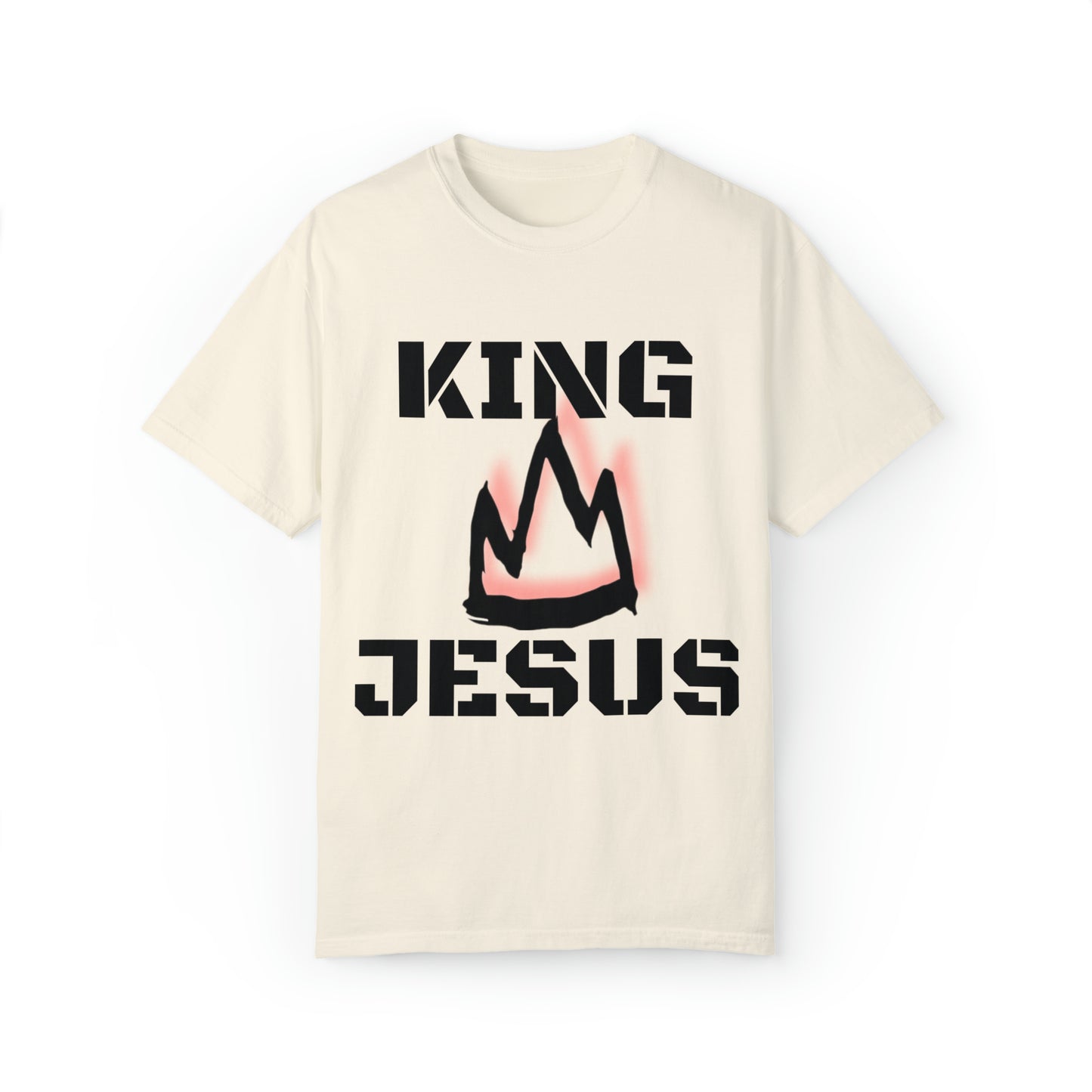 King Jesus Unisex Garment-Dyed T-shirt