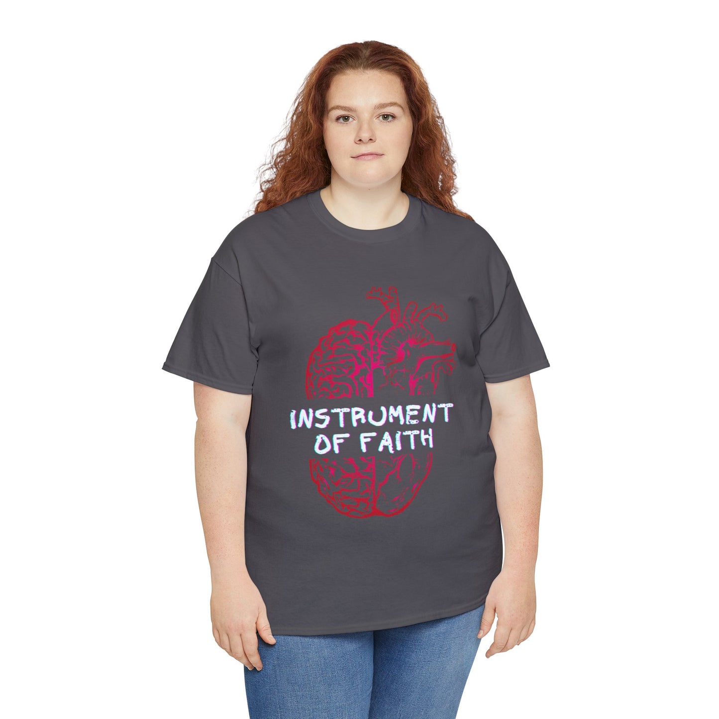 Instrument of Faith Unisex Heavy Cotton Tee