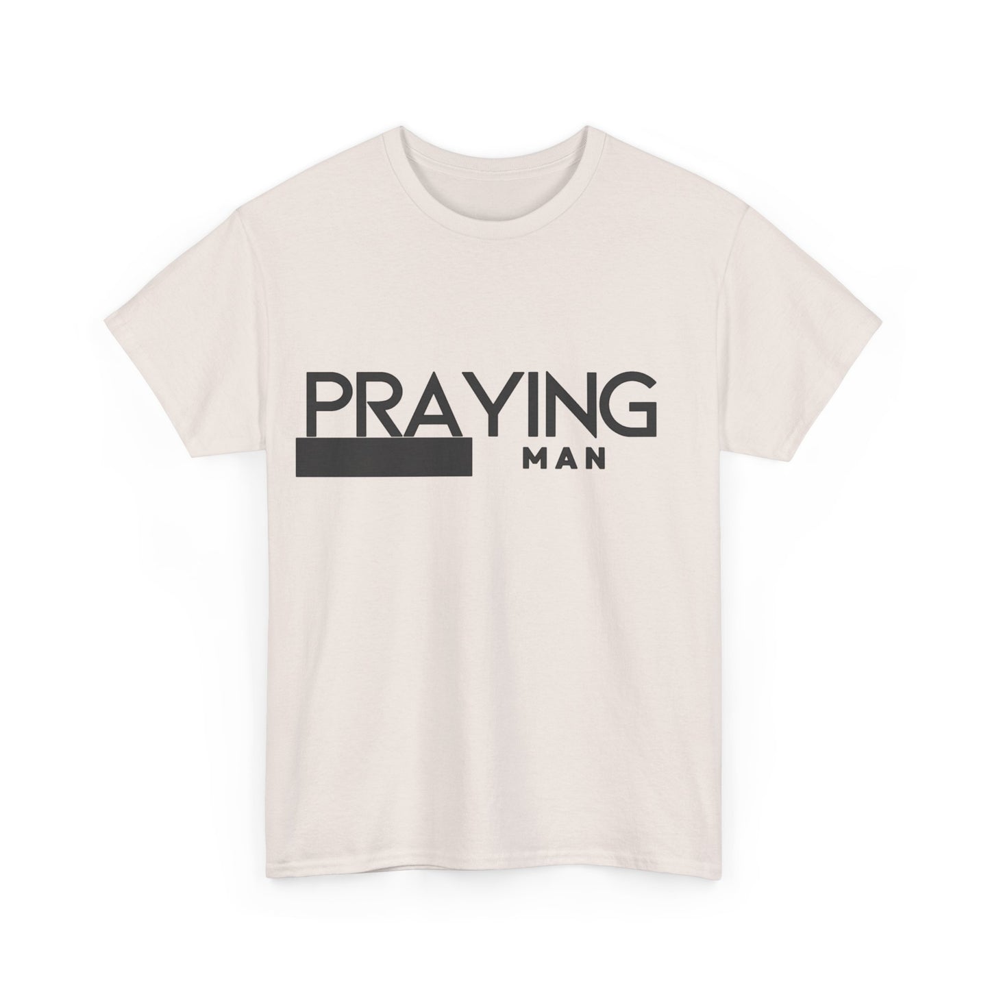 Praying Man Unisex Heavy Cotton Tee