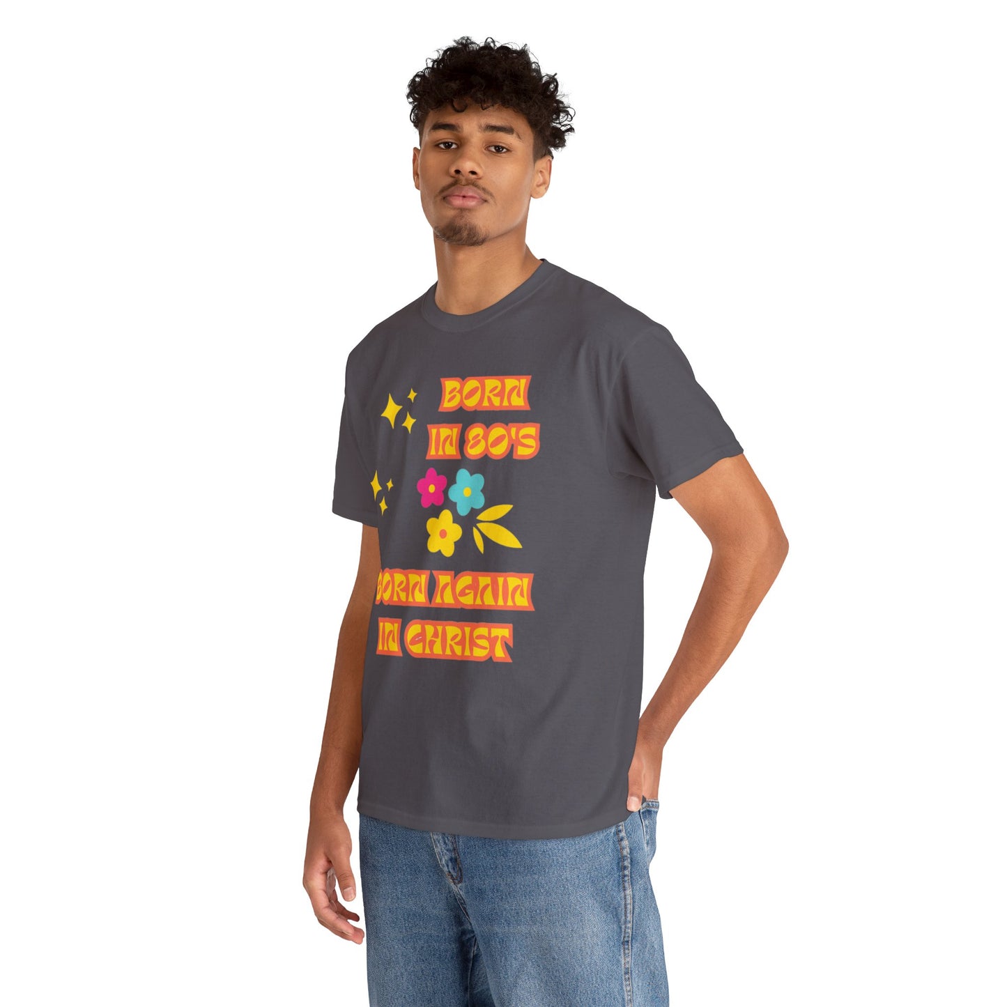 Born Again Unisex Heavy Cotton Tee