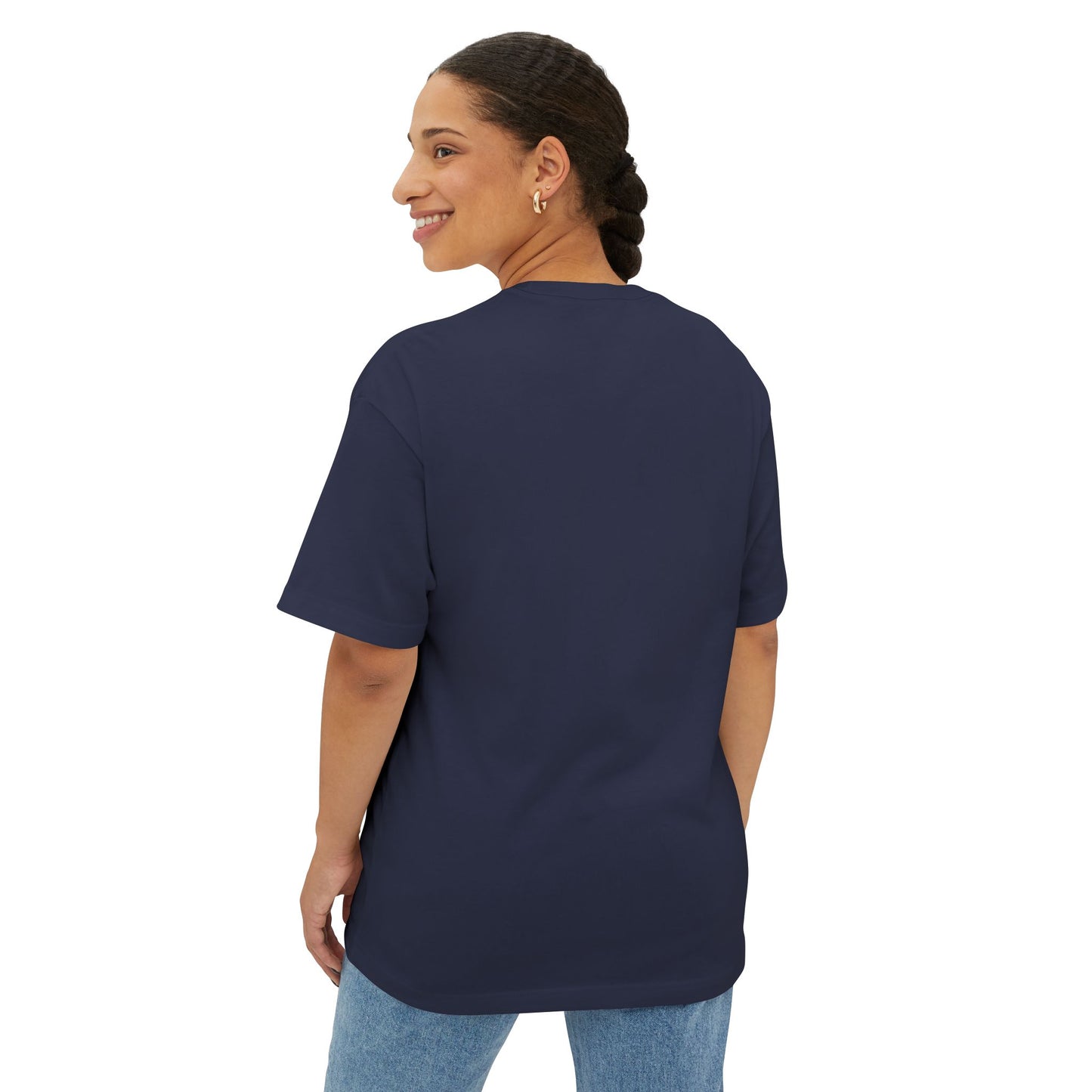 Unisex Oversized Boxy Tee - 'Favor' Crown Design - Stylish Casual Wear