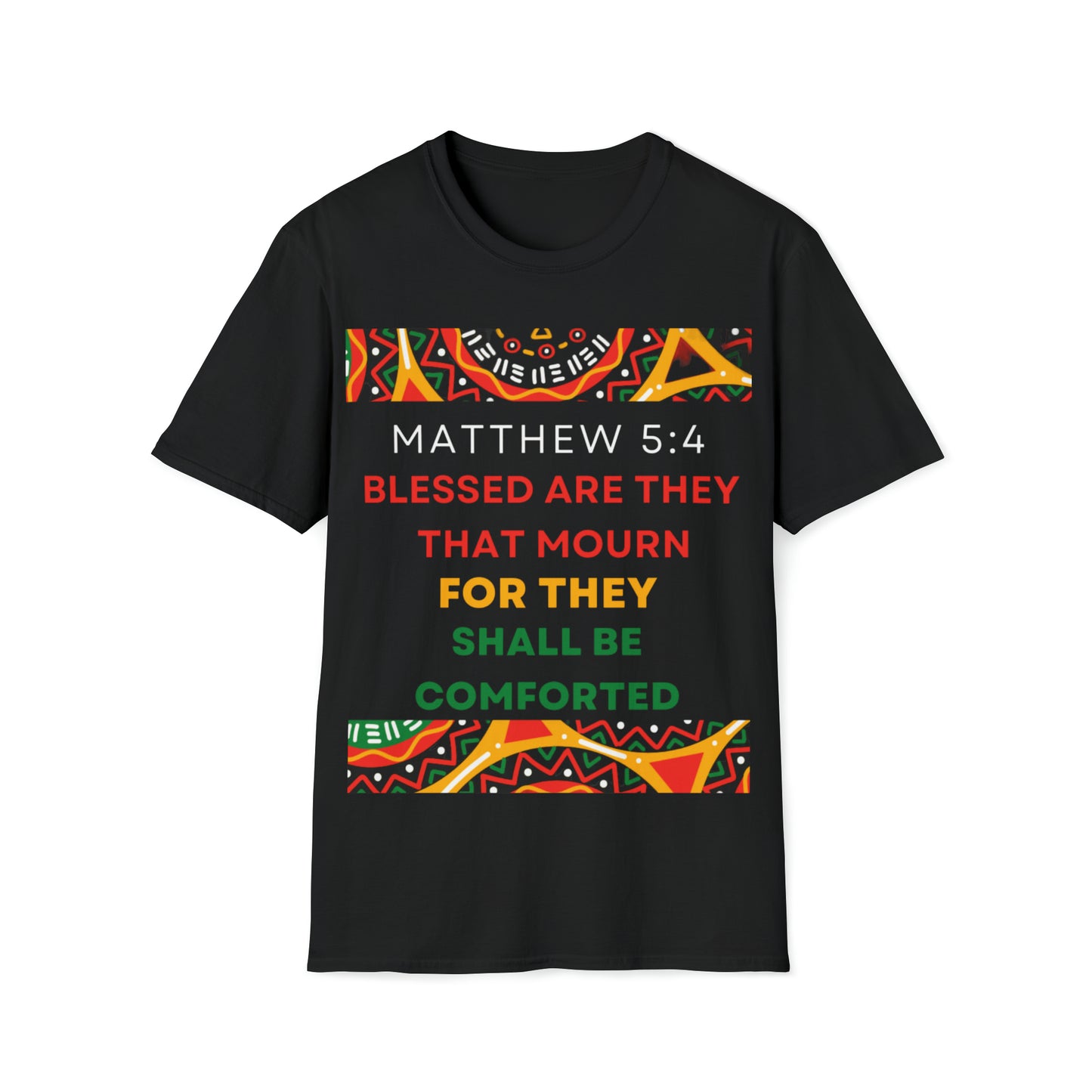 Blessed Are They That Mourn Unisex Softstyle T-Shirt