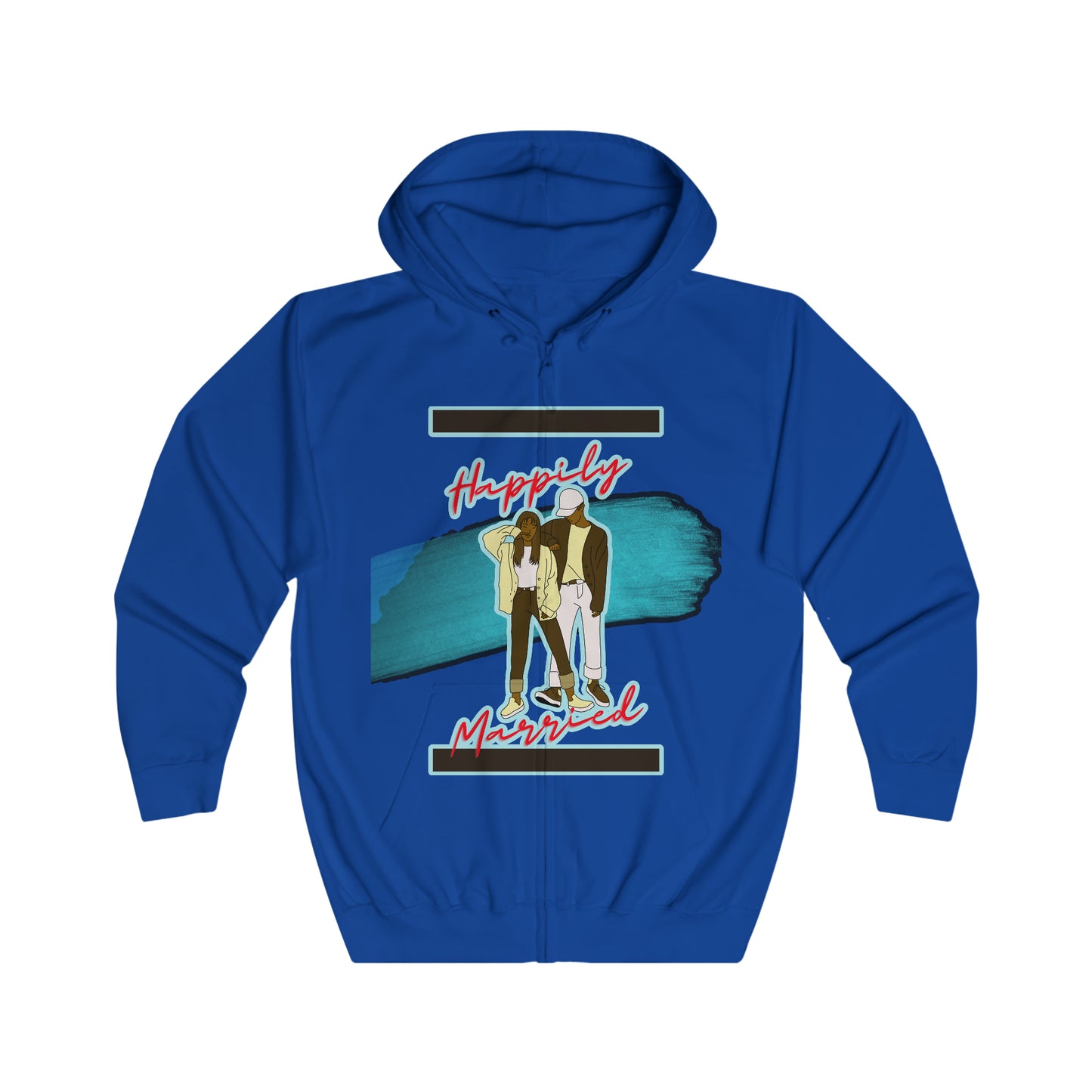 Cherish Your Milestone: Celebrate Your Love with Forever Together Newlywed Bliss and Eternal Love Romantic Anniversary Unisex Full Zip Hoodies