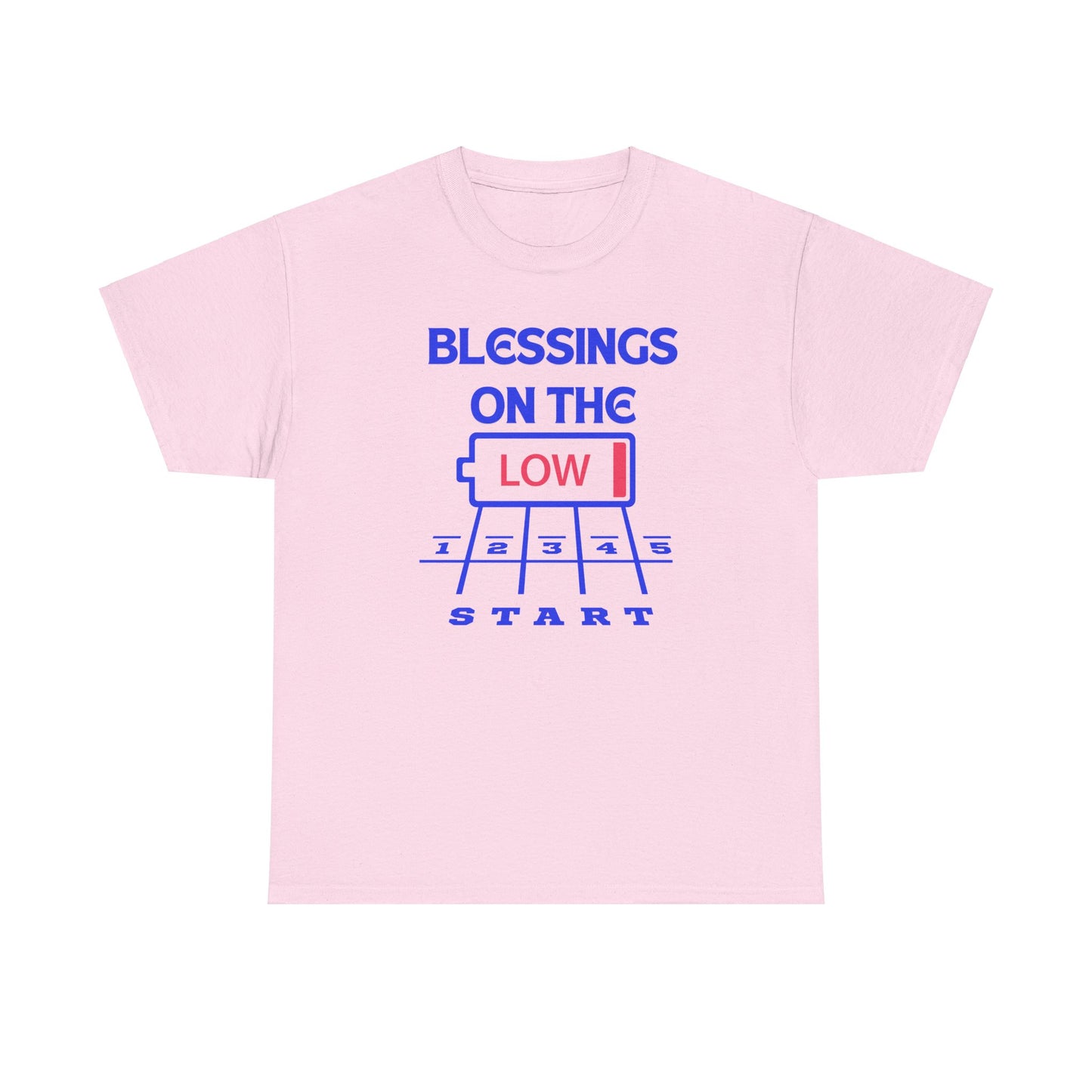 Blessings on The Low Unisex Heavy Cotton Tee