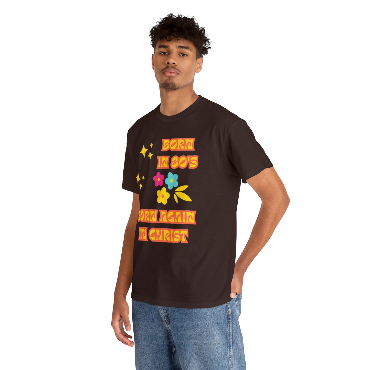 Born Again Unisex Heavy Cotton Tee