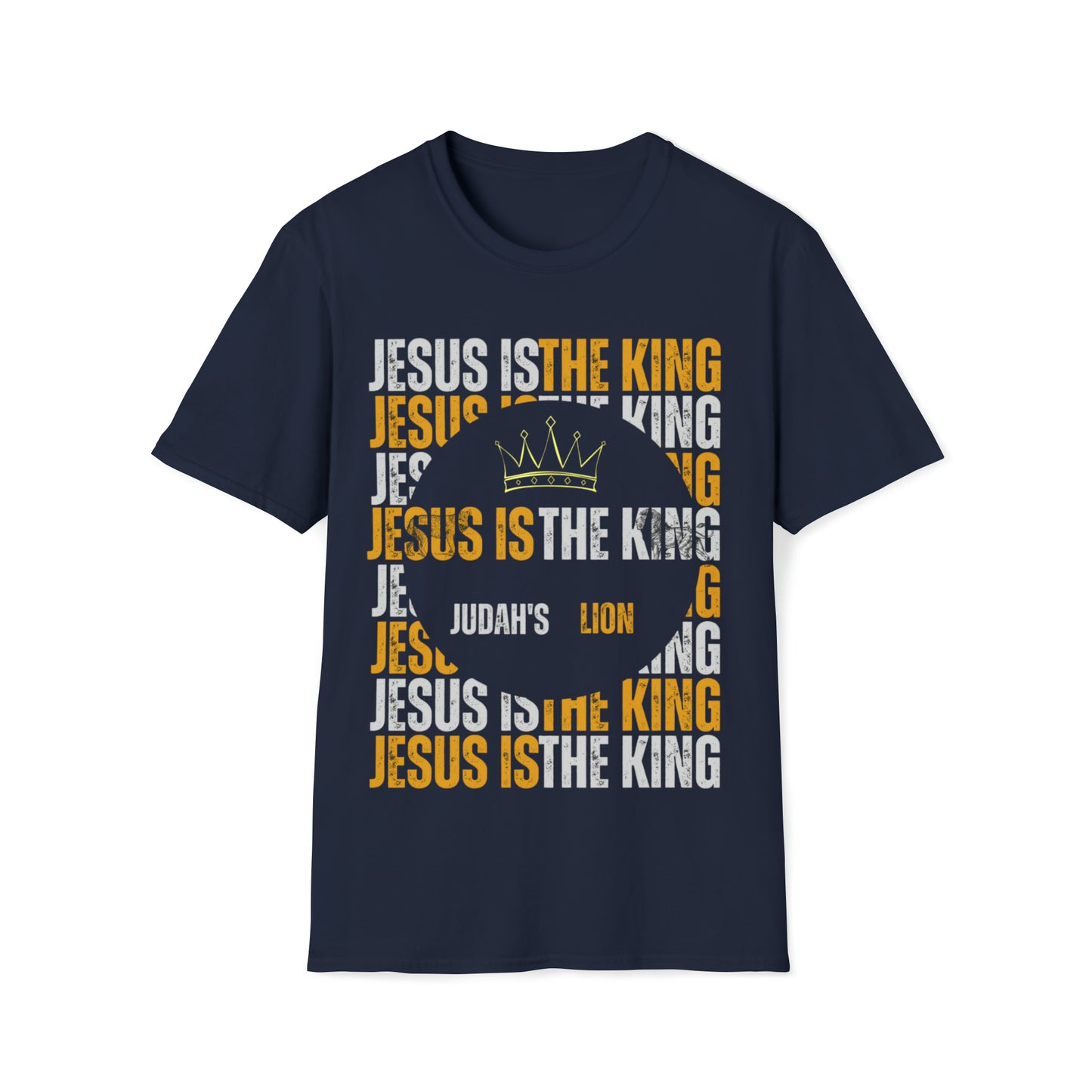 Jesus is The King Unisex Softstyle T-Shirt