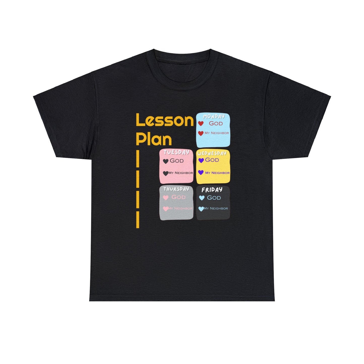 Lesson Plan Unisex Heavy Cotton Tee