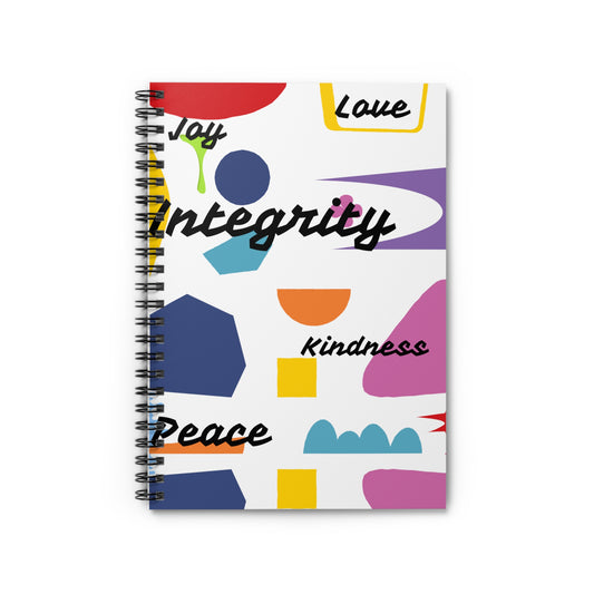 Personalized Integrity Spiral Notebook - Ruled Line