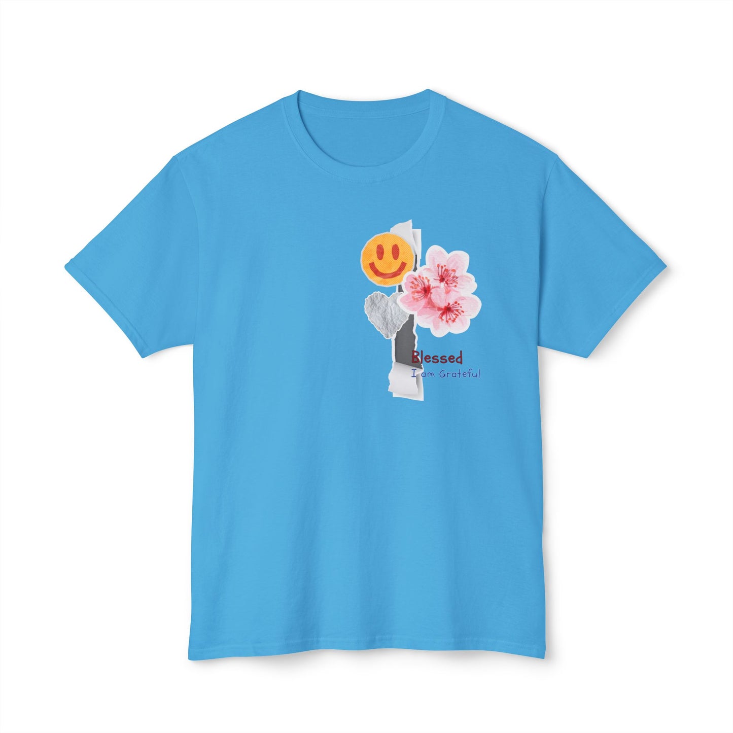 I'm Blessed & Grateful Unisex HD Cotton™ T-Shirt | Positive Vibes Tee