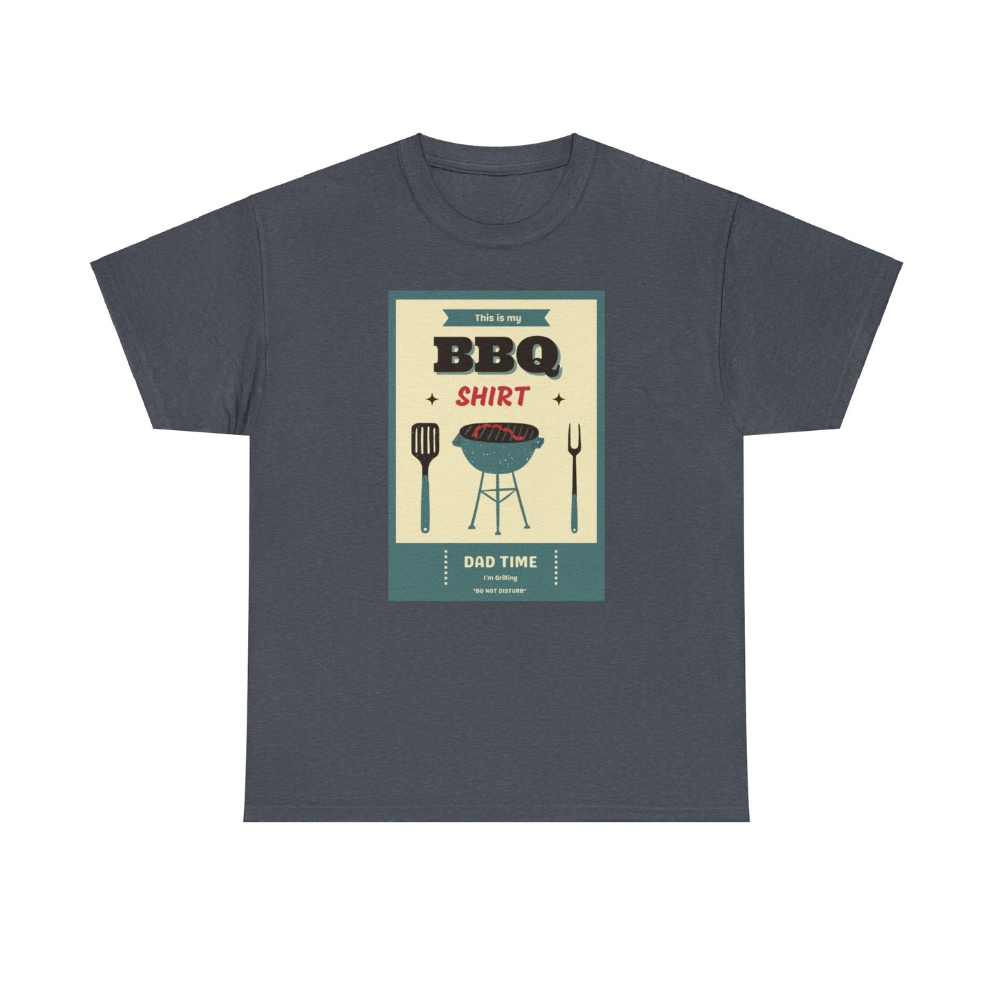 BBQ Dad Time Unisex Heavy Cotton Tee