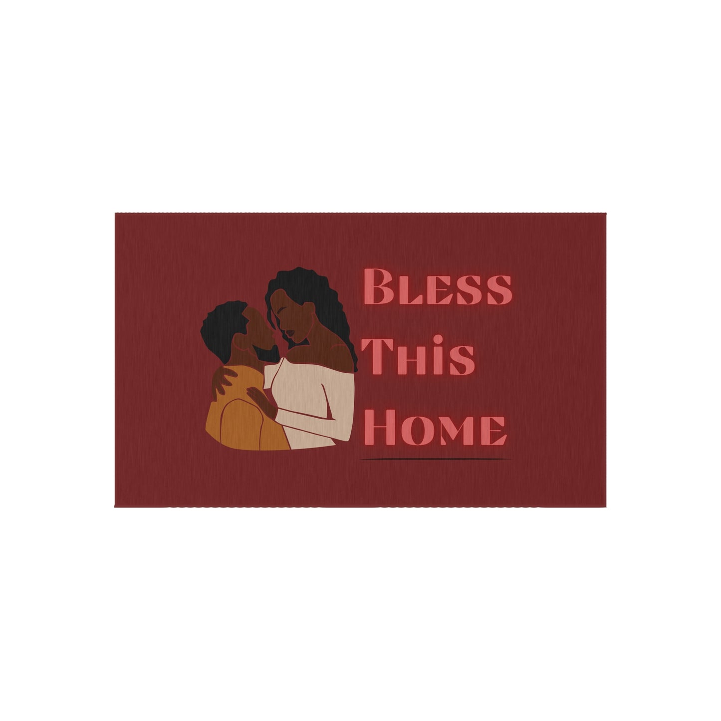 Bless This Home Love Outdoor Rug