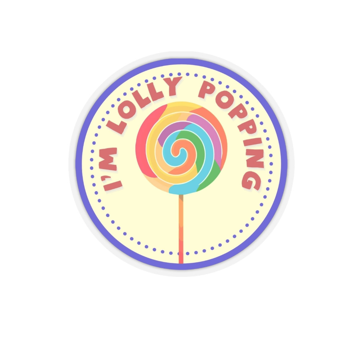 Lolli Popping Kiss-Cut Stickers