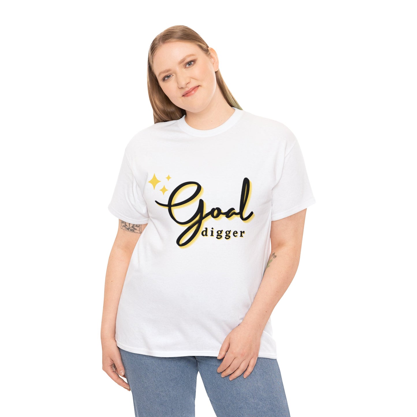 Goal Digger Unisex Heavy Cotton Tee