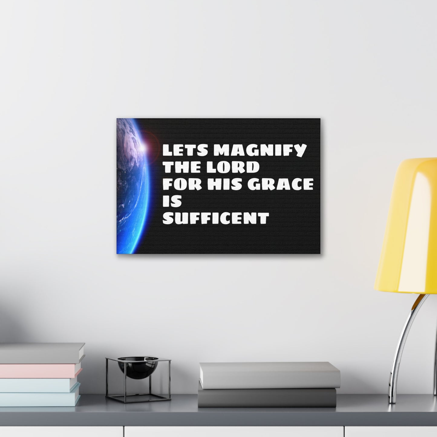 Let's Magnify God Canvas Gallery Wraps