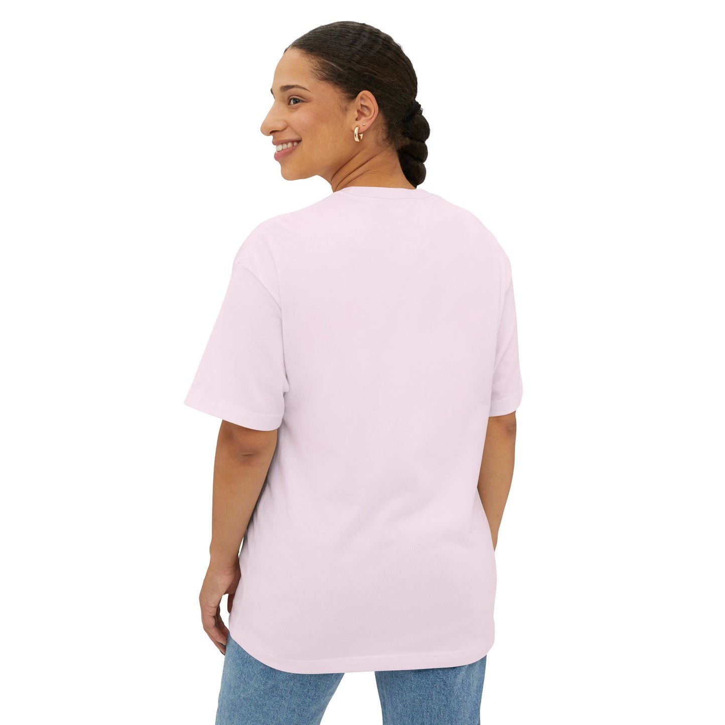 Unisex Oversized Boxy Tee - 'Favor' Crown Design - Stylish Casual Wear