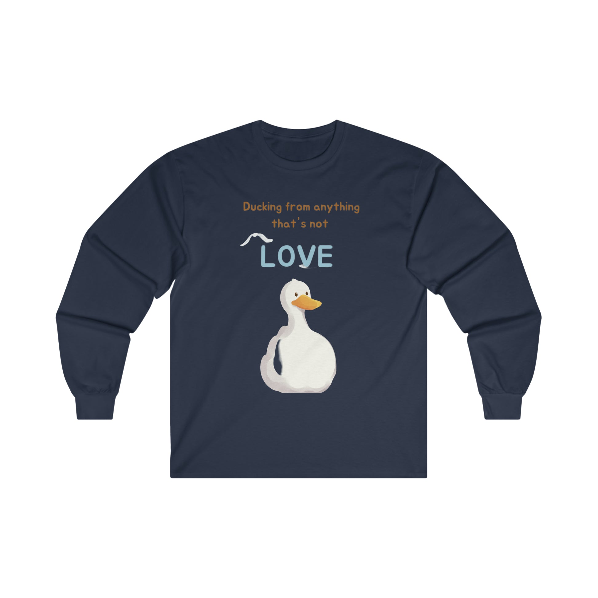 Duck Love Ultra Cotton Long Sleeve Tee