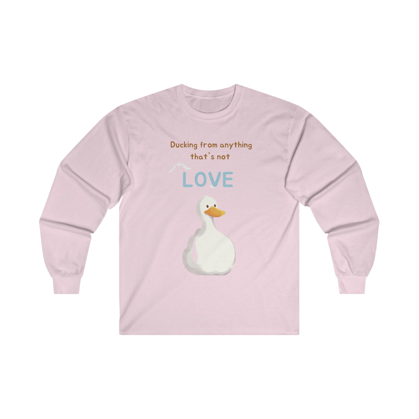 Duck Love Ultra Cotton Long Sleeve Tee