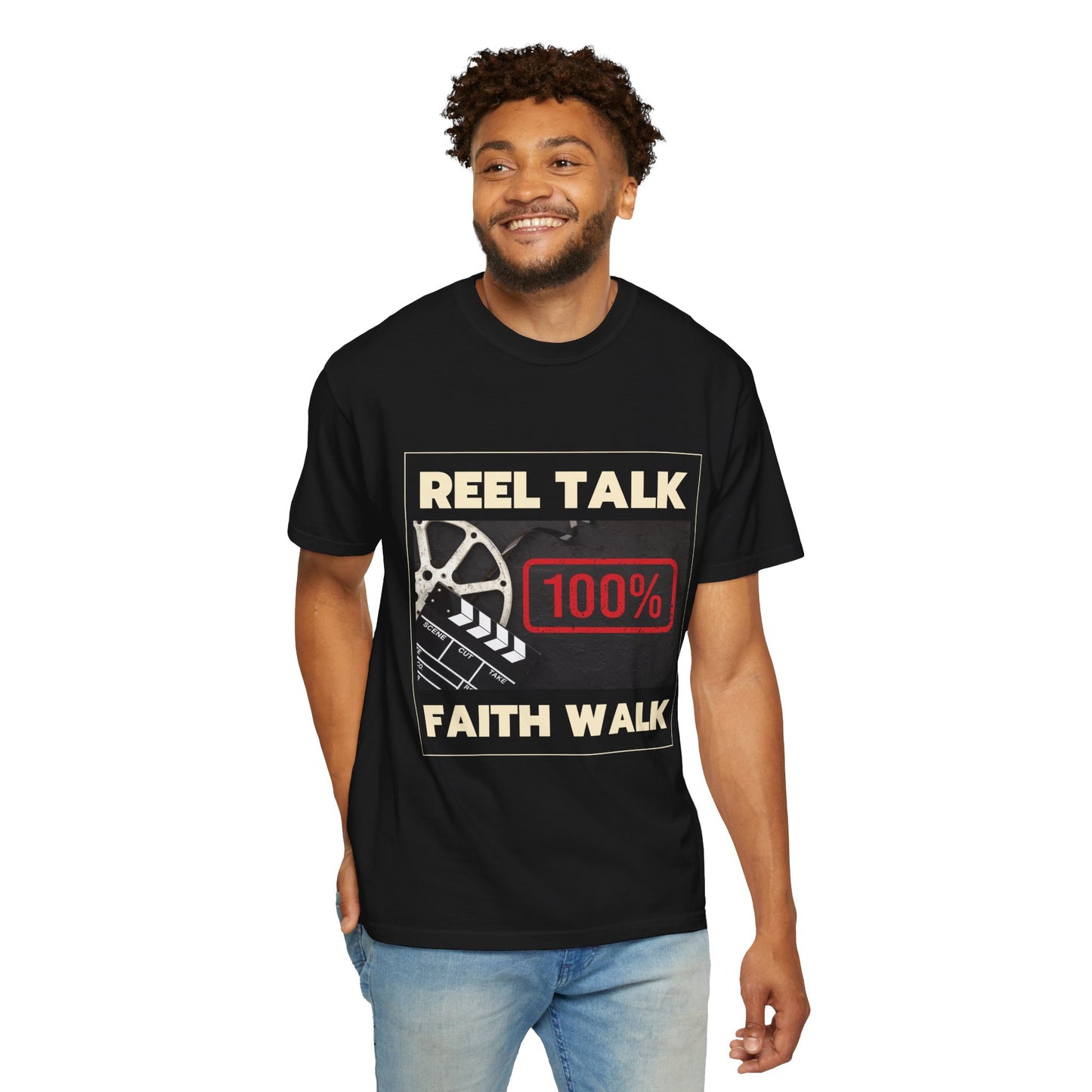 Faith Walk Unisex Garment-Dyed T-shirt