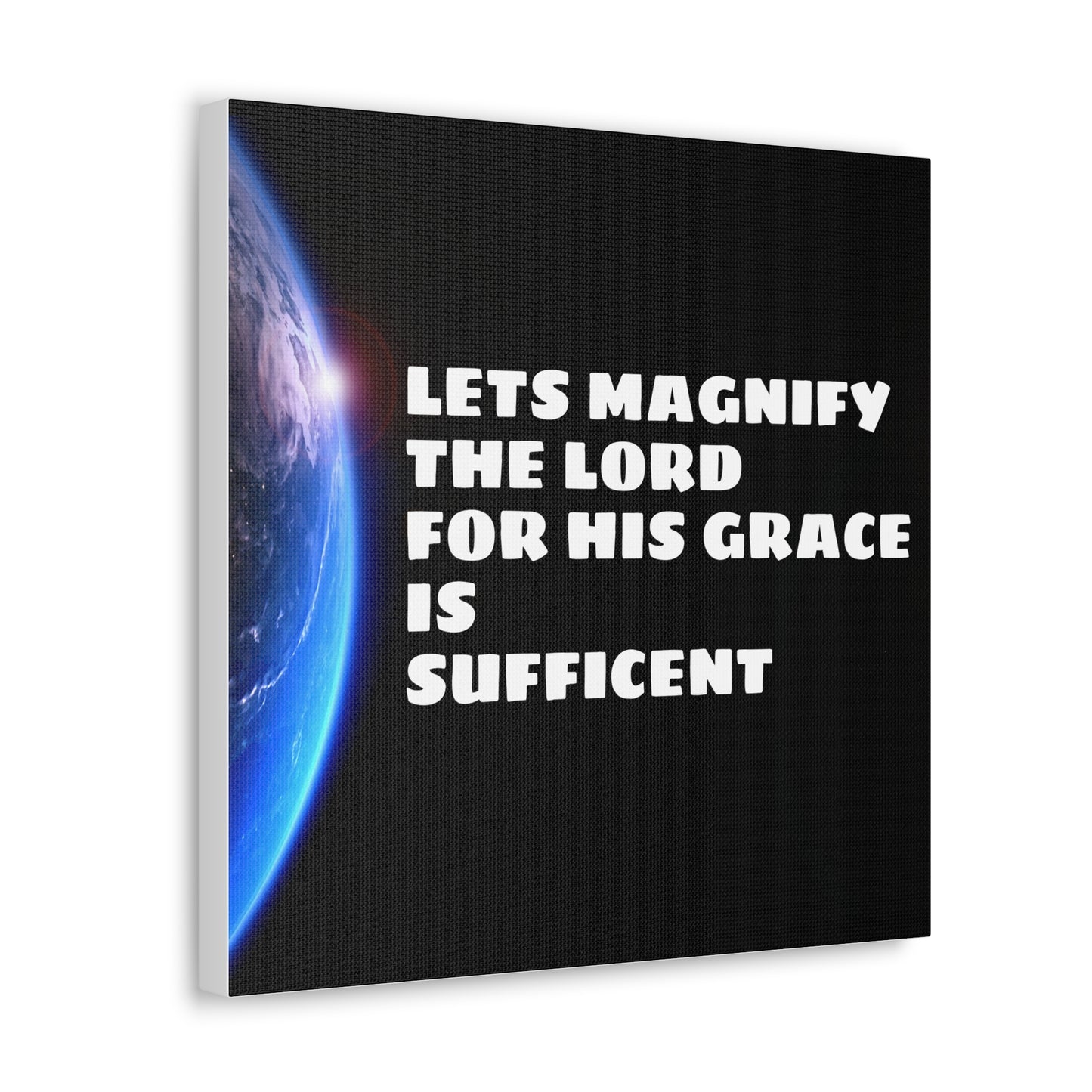 Let's Magnify God Canvas Gallery Wraps