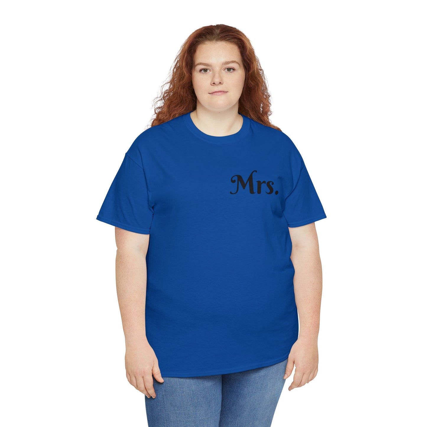 Mrs. Unisex Heavy Cotton Tee