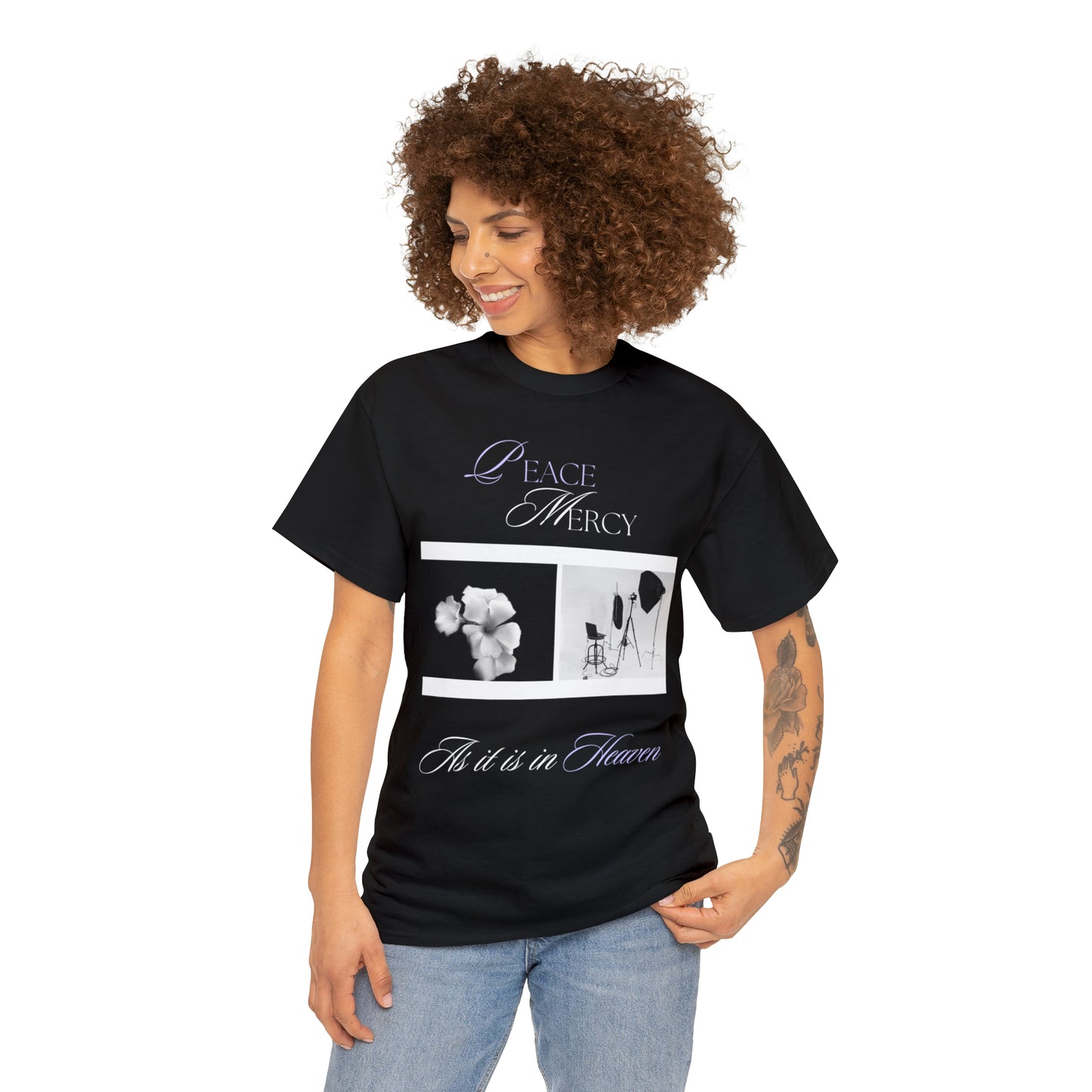 Peace & Mercy Unisex Heavy Cotton Tee